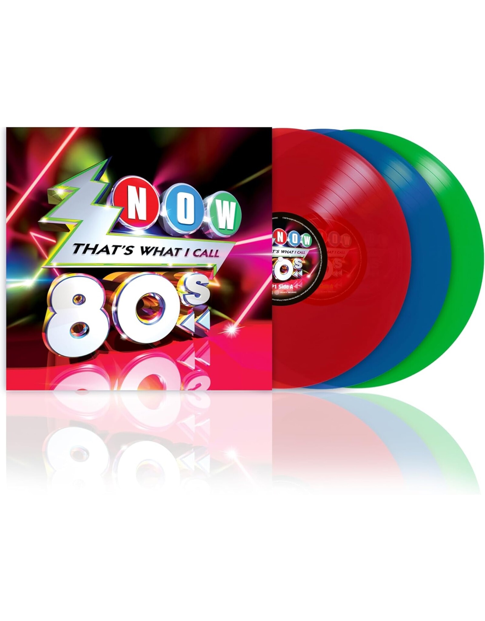 Various - Now That's What I Call 80s (3LP) [Red / Blue / Green Vinyl]