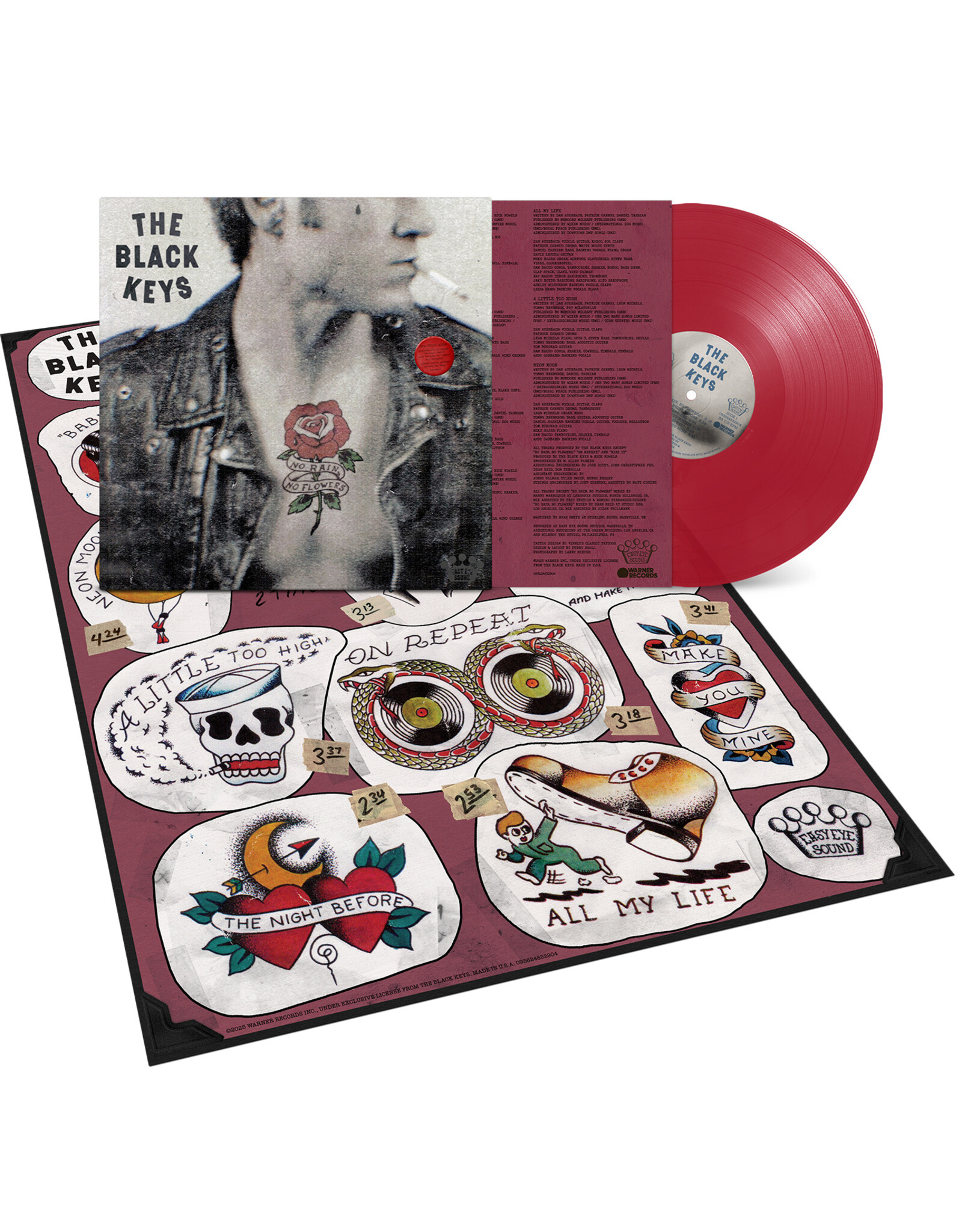 The Black Keys - No Rain, No Flowers (Exclusive Red Vinyl)