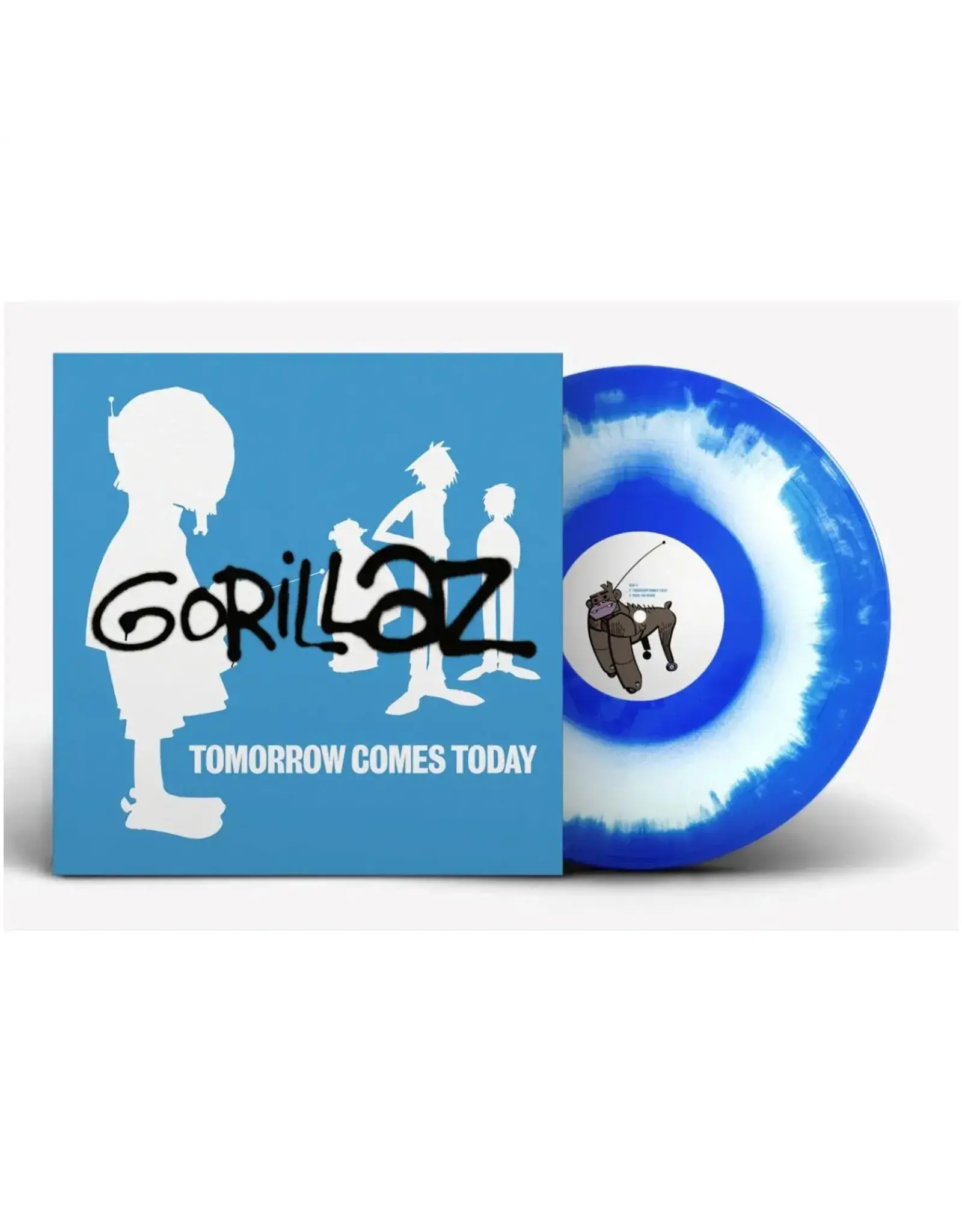 Gorillaz - Tomorrow Comes Today EP (Blue & White Vinyl)
