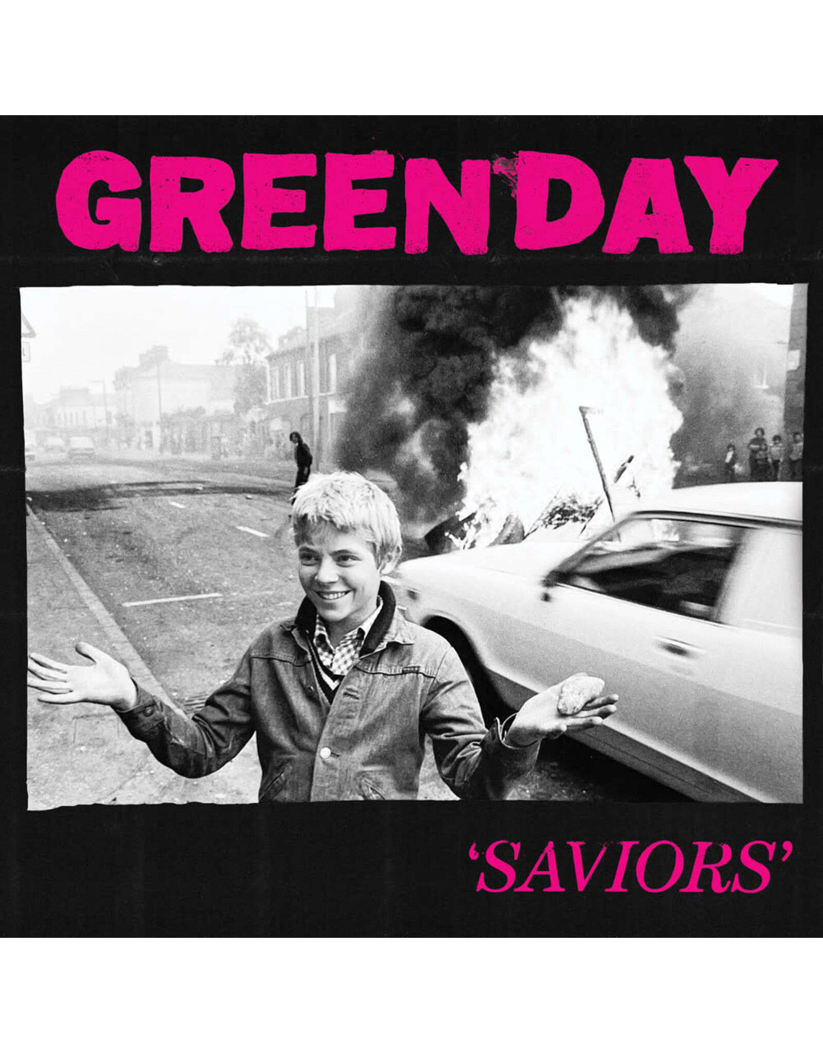 Green Day - Saviors (Deluxe Edition) [Exclusive Clear & Pink Splatter Vinyl]