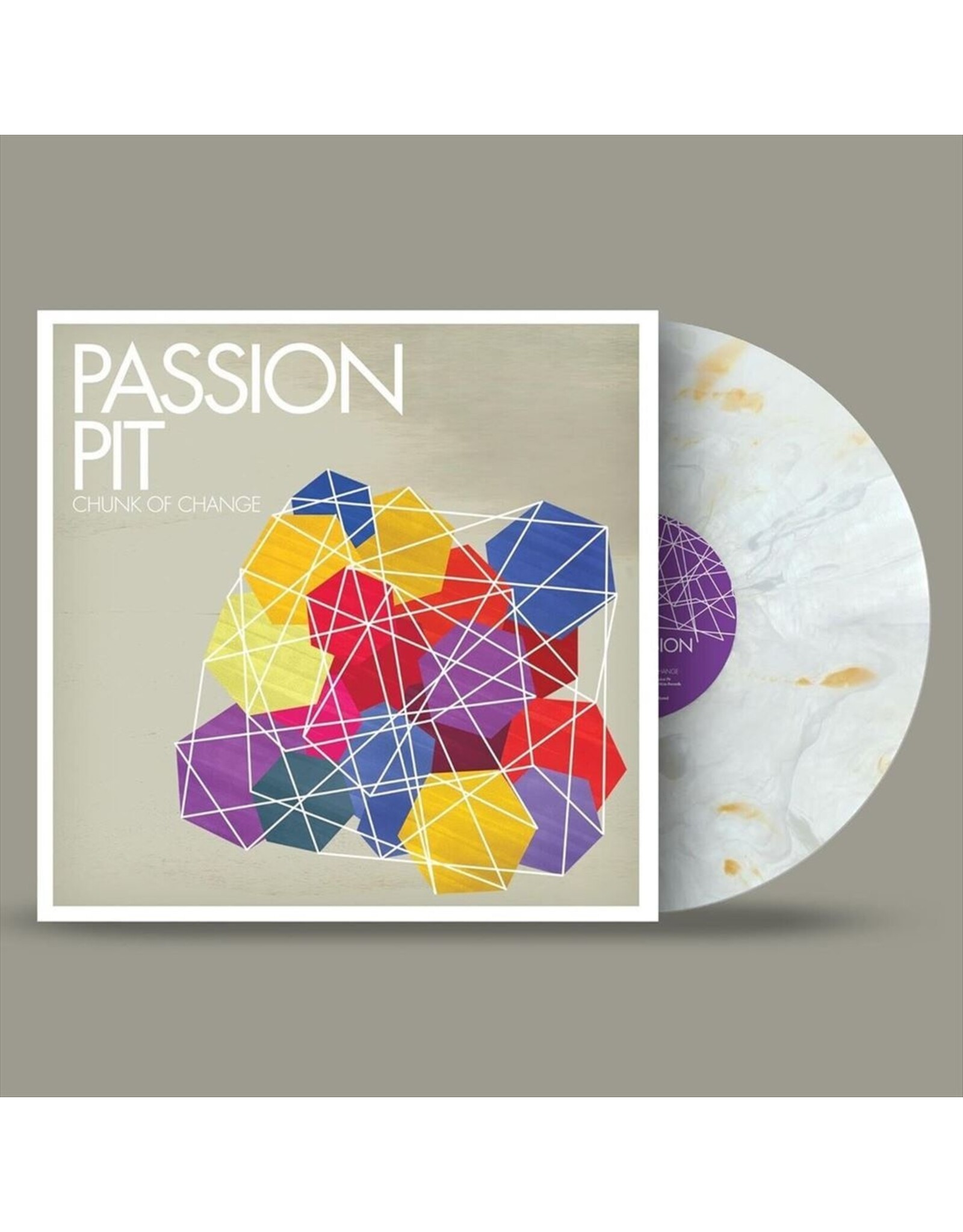 Passion Pit - Chunk Of Change (Yellow Marble Vinyl)
