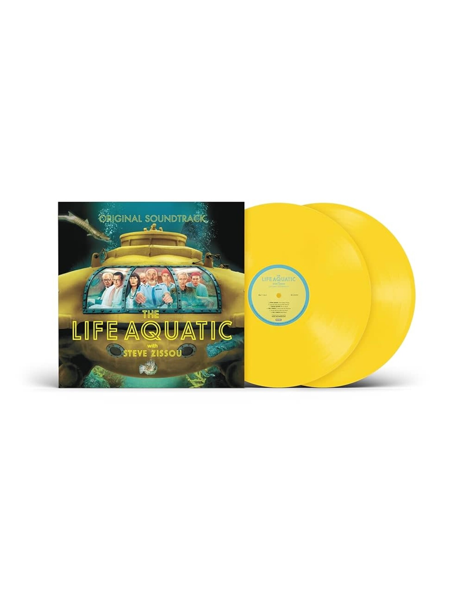Various - The Life Aquatic With Steve Zissou (Music From The Film) [Yellow Vinyl]