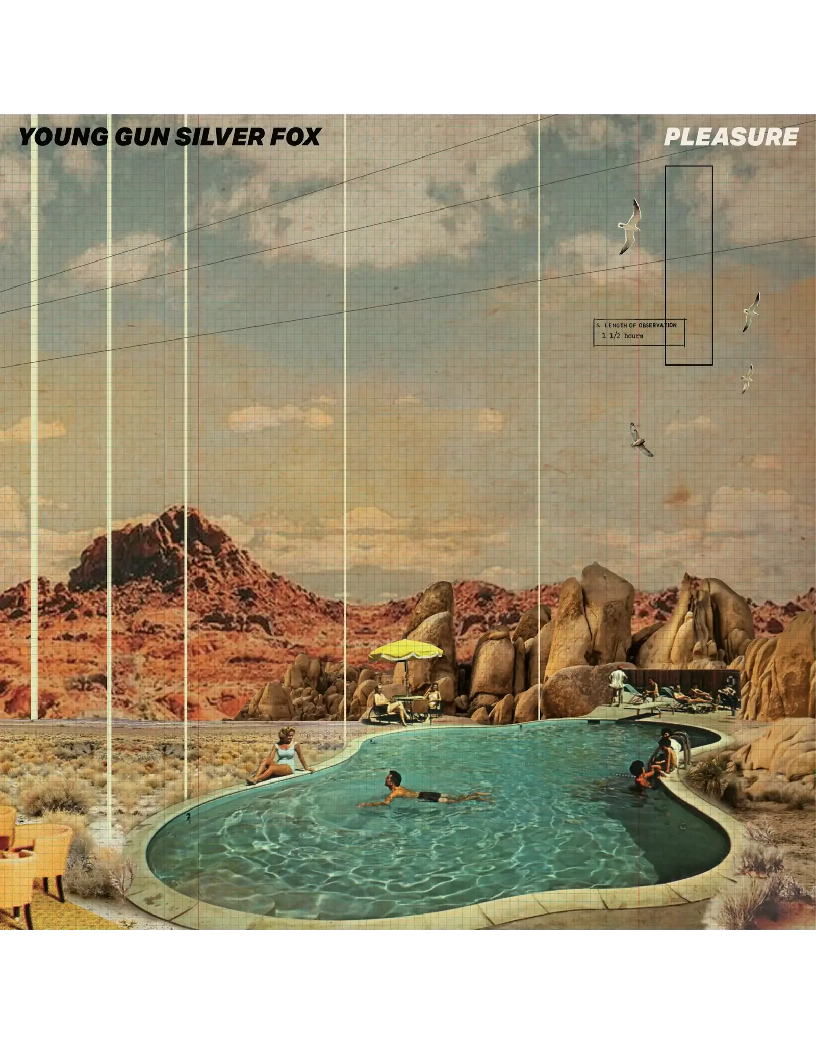 Young Gun Silver Fox - Pleasure (Coke Bottle Clear Vinyl)