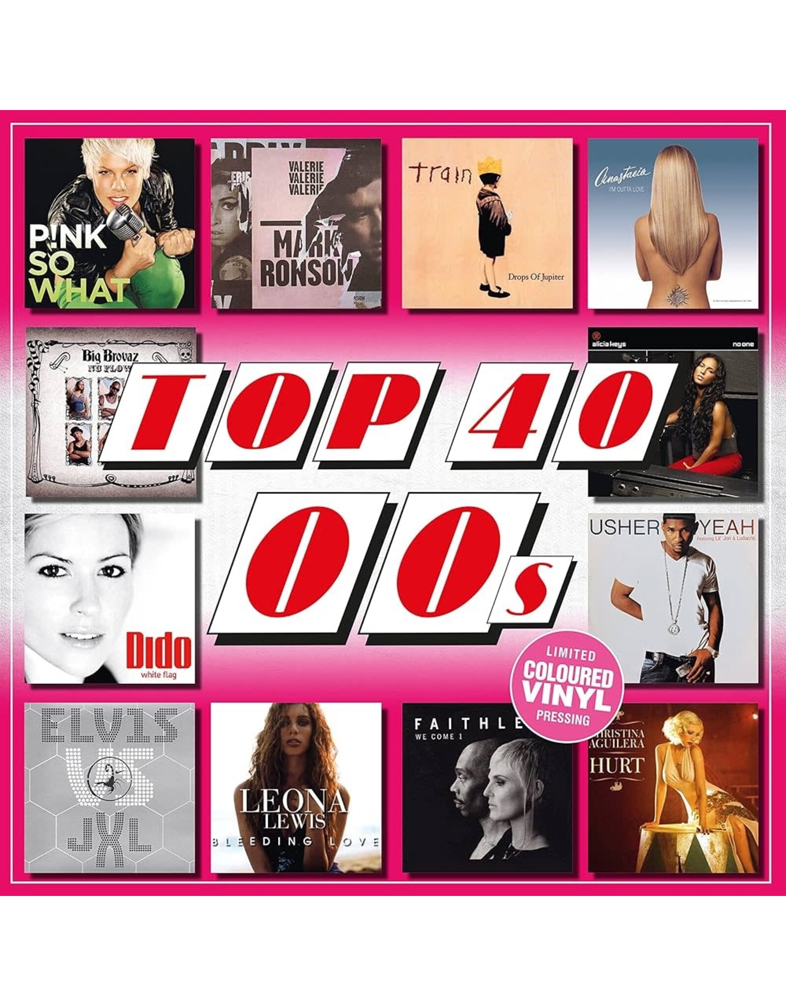 Various - Top 40 00s (Pink Vinyl)