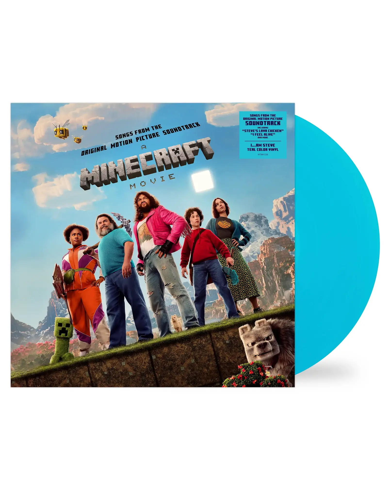 Various - A Minecraft Movie (Music From The Film) [Teal Vinyl]
