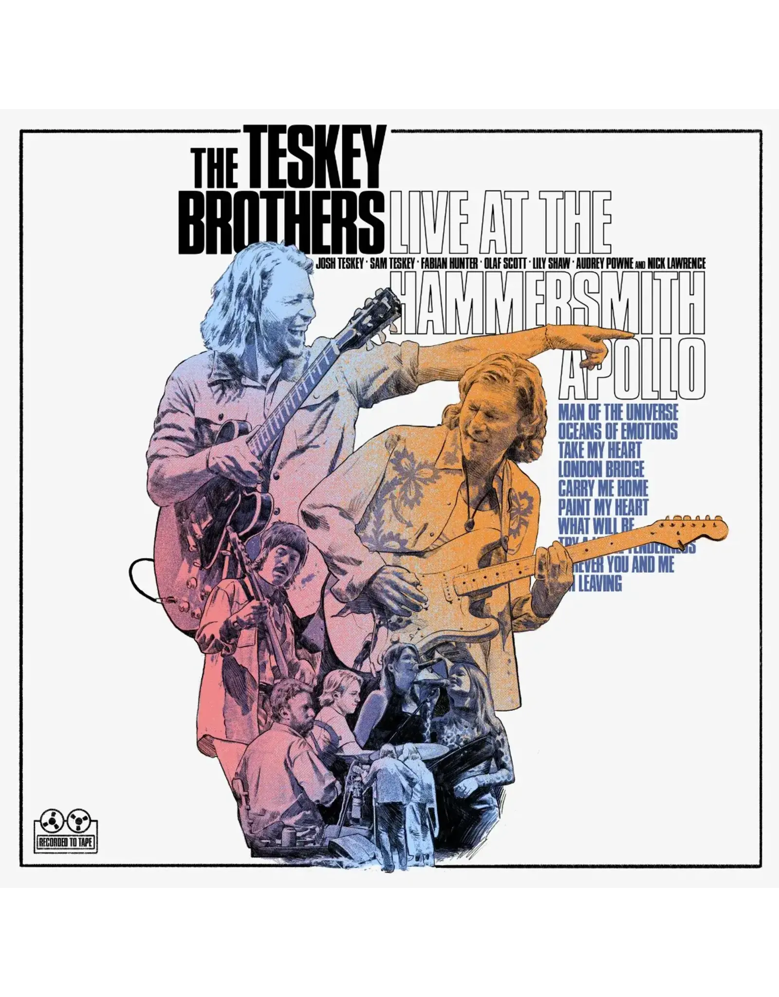 The Teskey Brothers - Live At The Hammersmith Apollo (Huron Blue Vinyl)