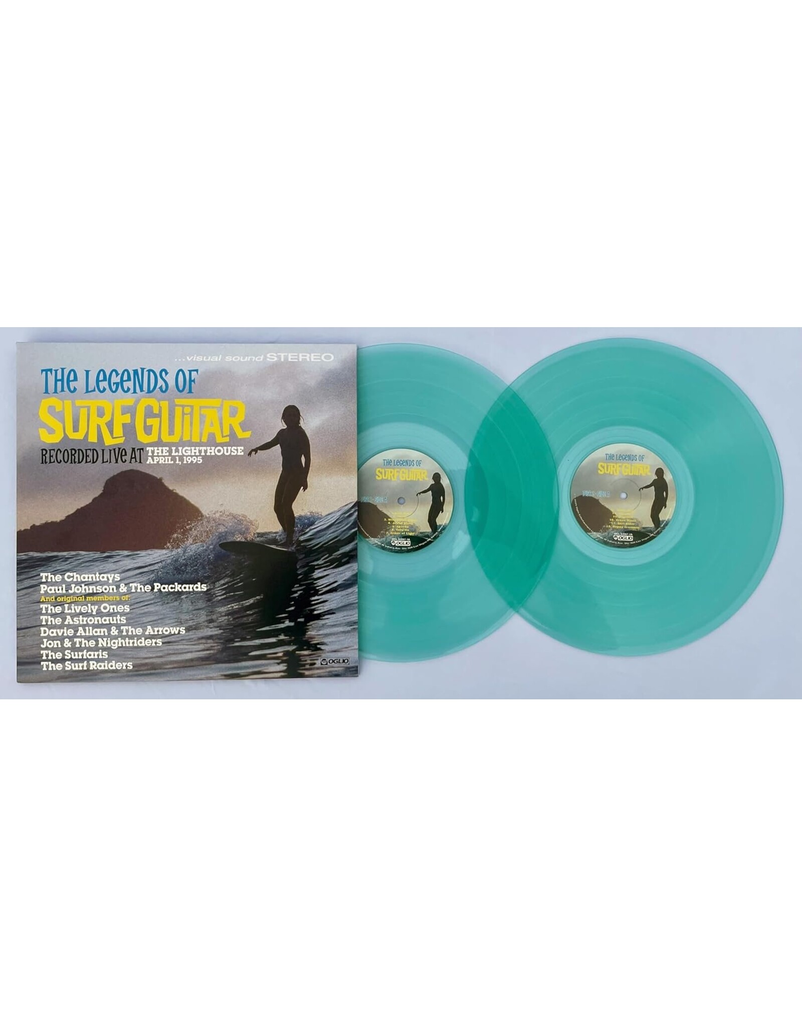 Various - The Legends of Surf Guitar (Live At The Lighthouse April 1995) [Aqua Green Vinyl]