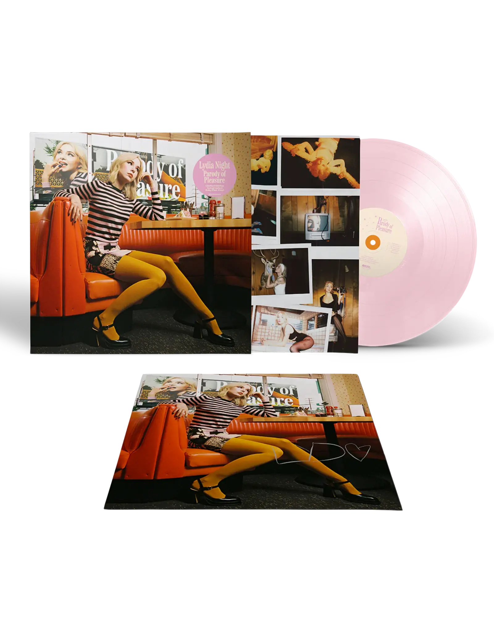 Lydia Night - Parody of Pleasure (Pink Vinyl)