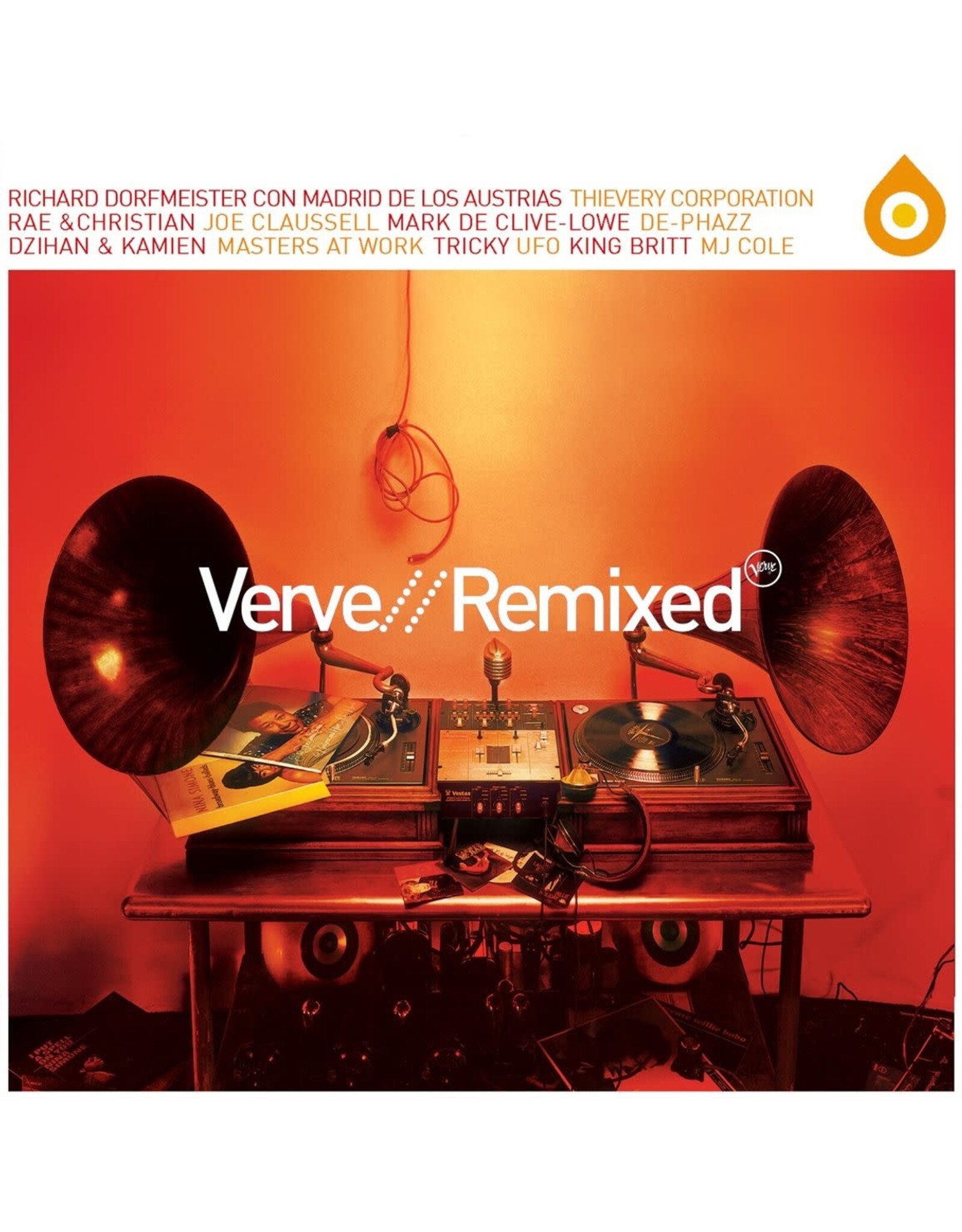Various - Verve Remixed (Galaxy Orange Vinyl)