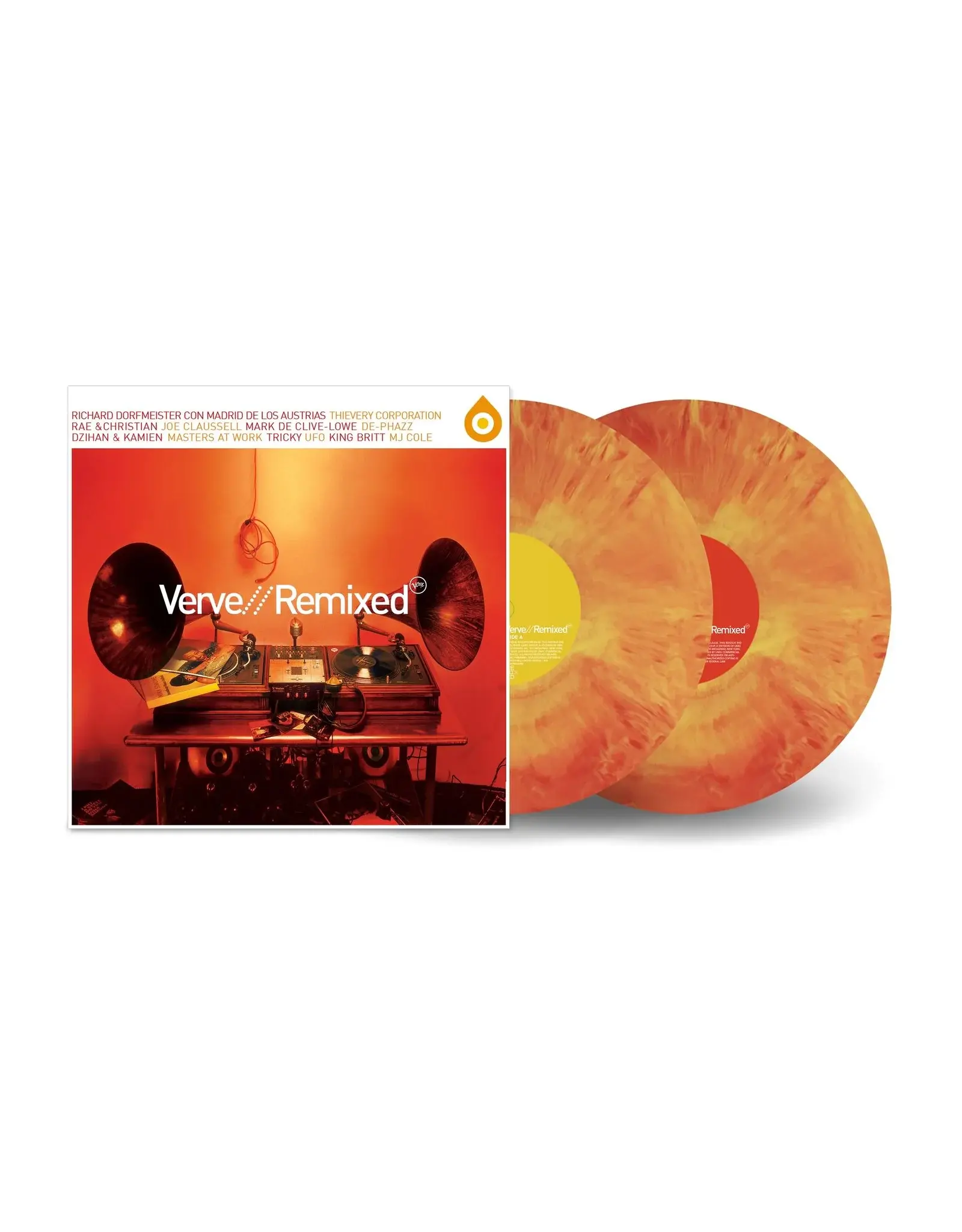 Various - Verve Remixed (Galaxy Orange Vinyl)