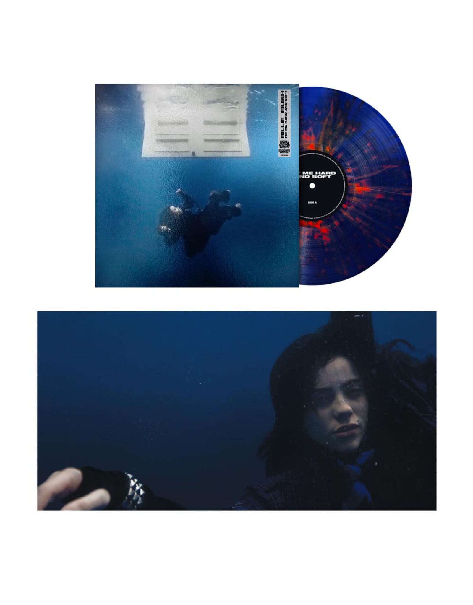 Billie Eilish - Hit Me Hard & Soft (Blue & Orange Splatter Vinyl)