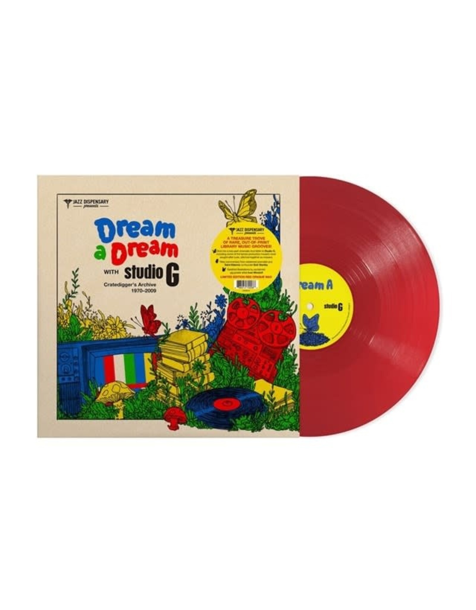 Various - Jazz Dispensary: Dream A Dream With Studio G (Apple Red Vinyl)