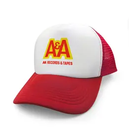 A&A Records & Tapes / Classic Logo Retro Foam Trucker Cap
