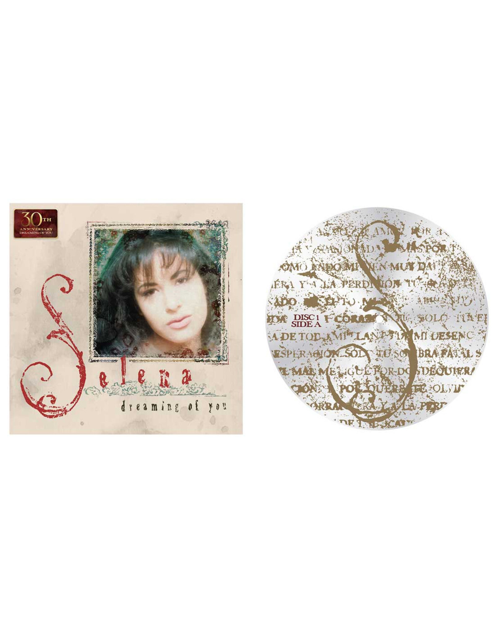 Selena - Dreaming Of You (30th Anniversary) [Picture Disc Vinyl]