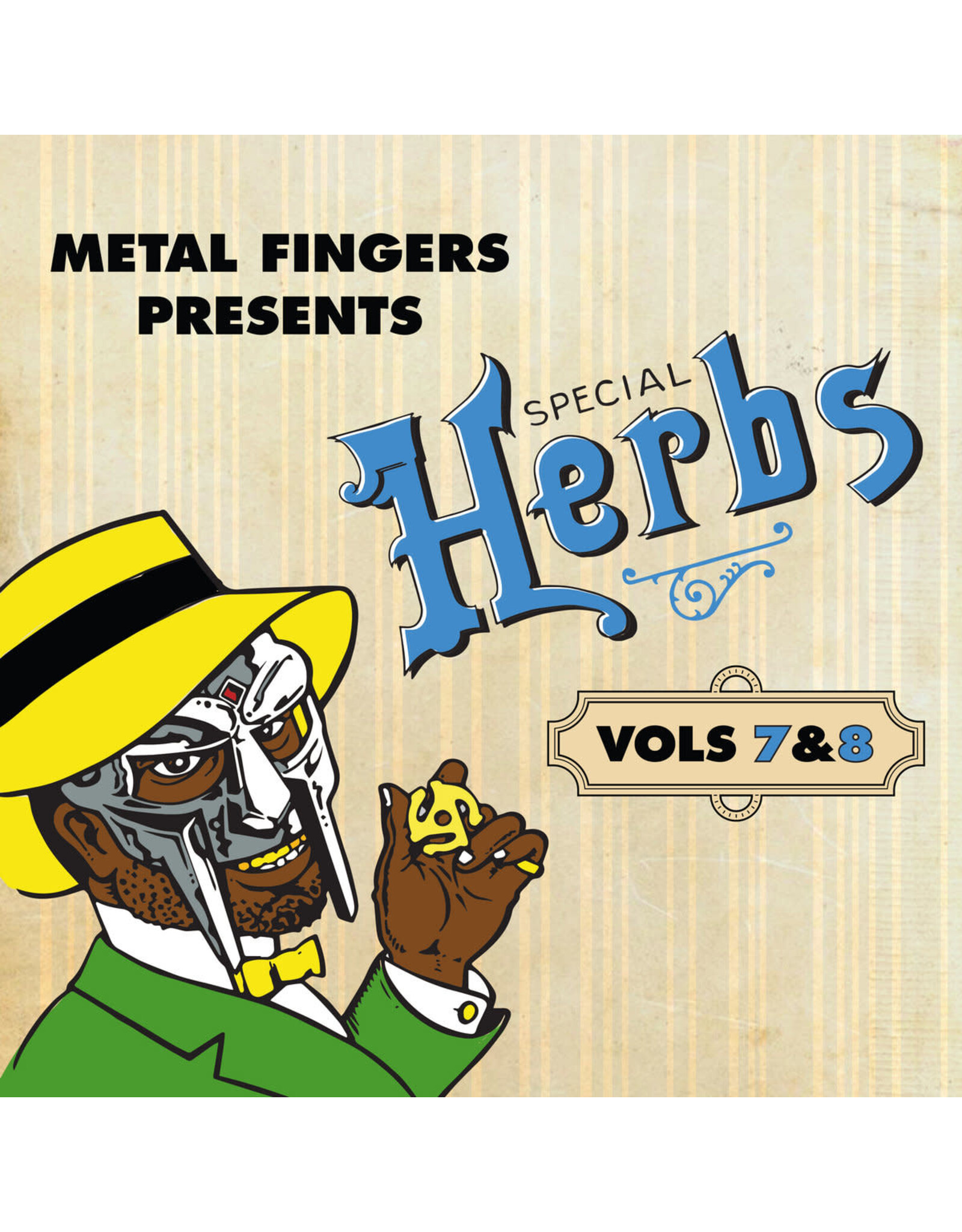 MF Doom - Metal Fingers Presents: Special Herbs Vol. 7 & 8 (Sky Blue Vinyl)