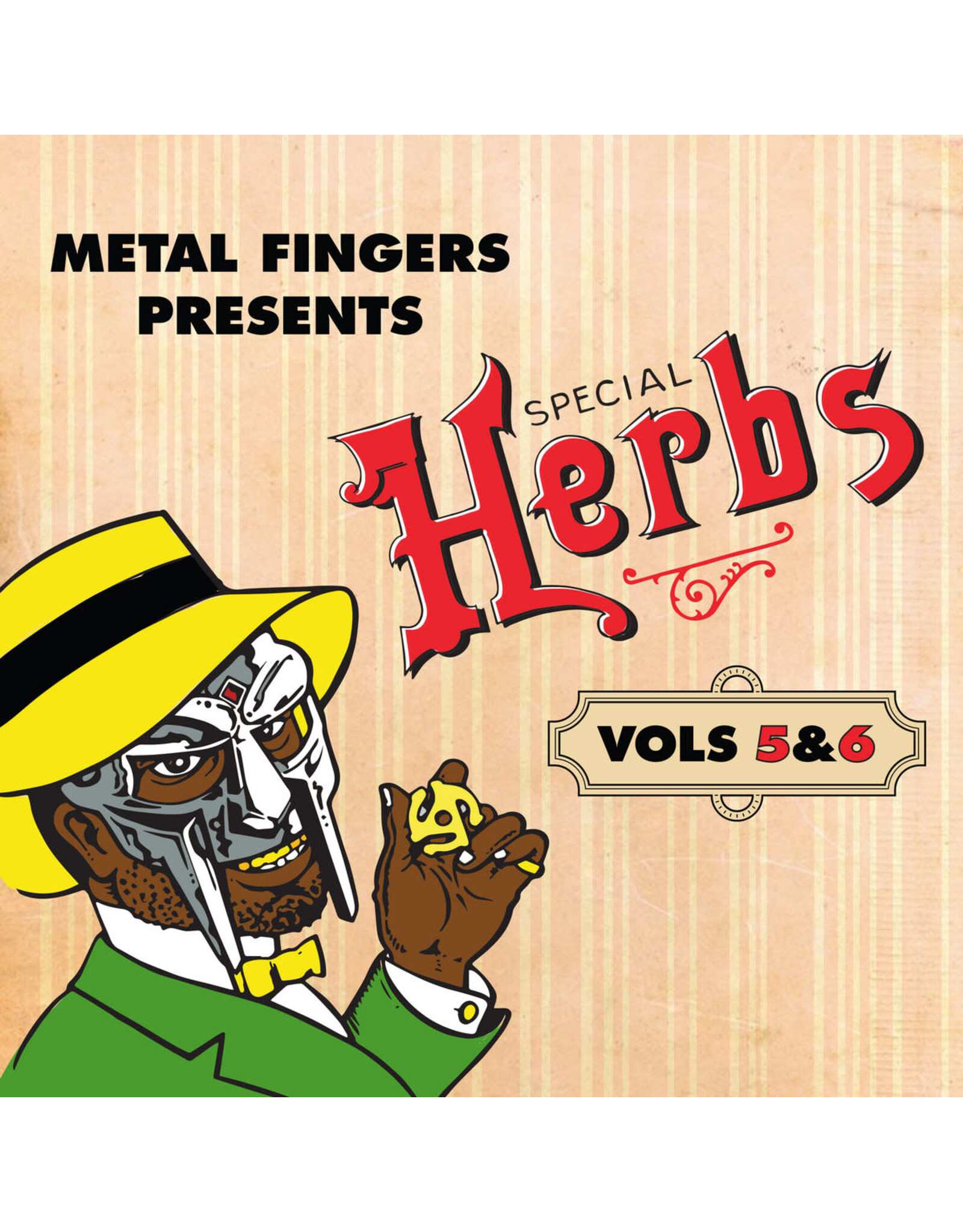 洋楽 Special herbs Volume 5 & 6 LP by MF Doom MF Doom - Metal Fingers Presents: Special Herbs Vol. 5 & 6