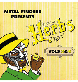 MF DOOM - Metal Fingers Presents: Special Herbs Vol. 3 & 4 (Lemon Yellow Vinyl)