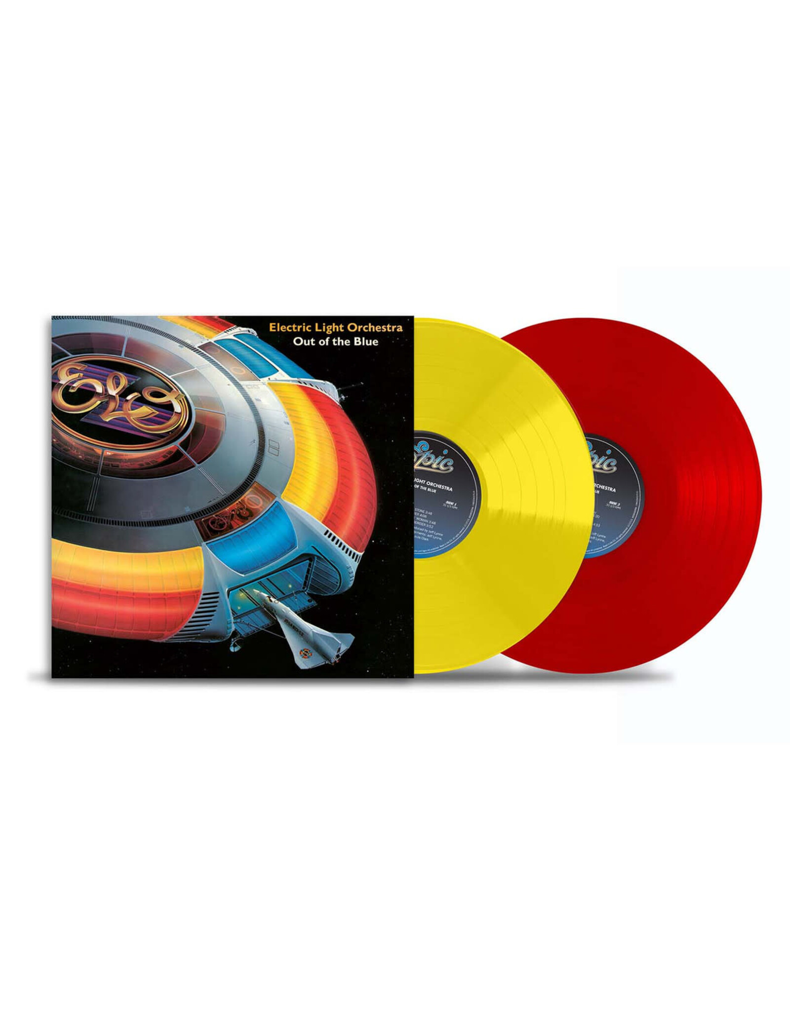Electric Light Orchestra - Out Of The Blue (Red & Yellow Vinyl)