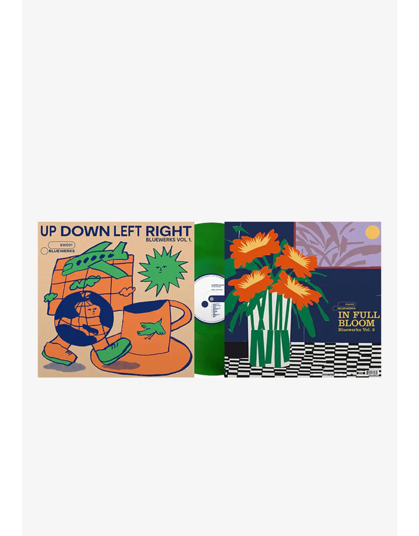 Various - Bluewerks Vol. 1: Up Down Left Right / Bluewerks Vol. 2: In Full Bloom