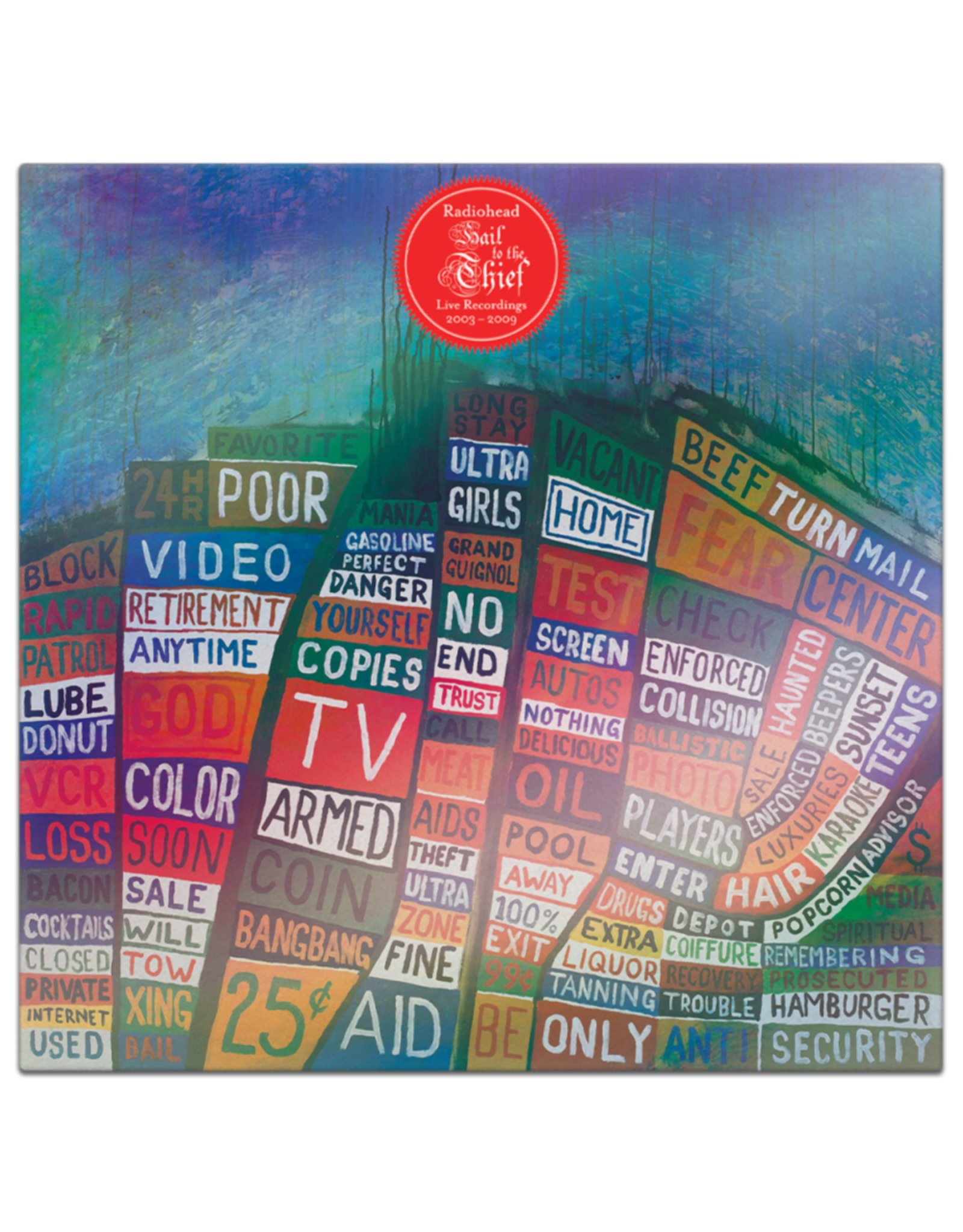 Radiohead – Hail To The Thief (Live Recordings 2003-2009) [Exclusive Red Vinyl]