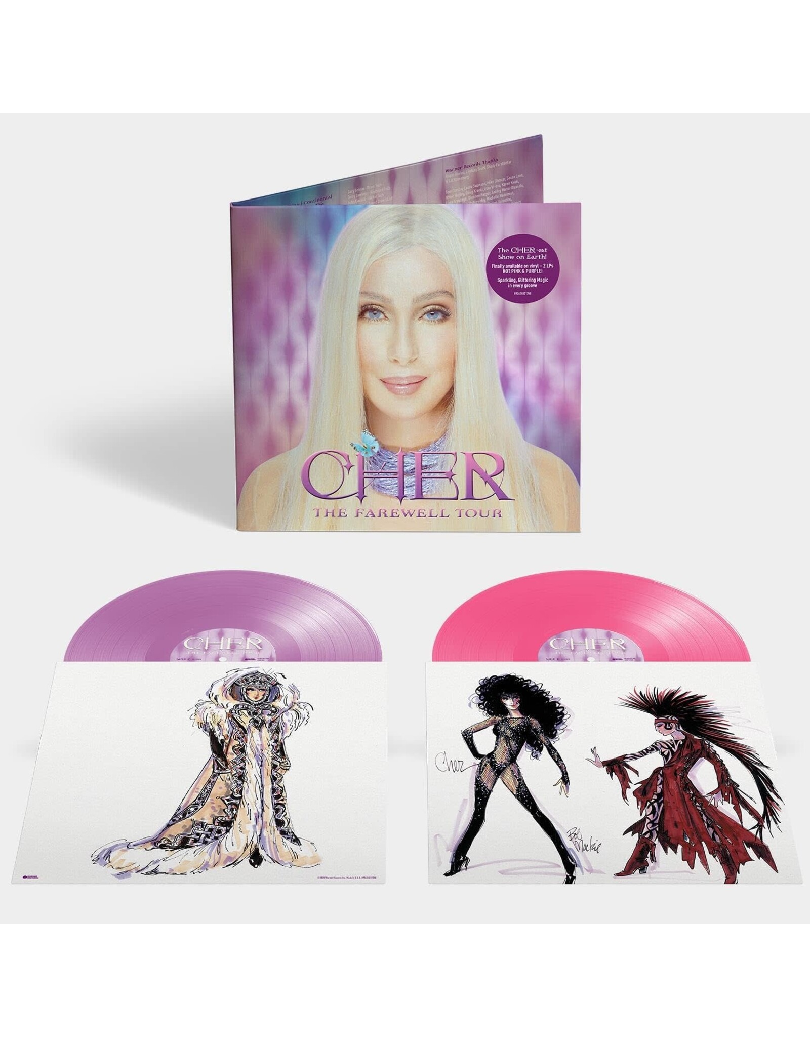 Cher - The Farewell Tour (Hot Pink and Purple Vinyl) - Pop Music
