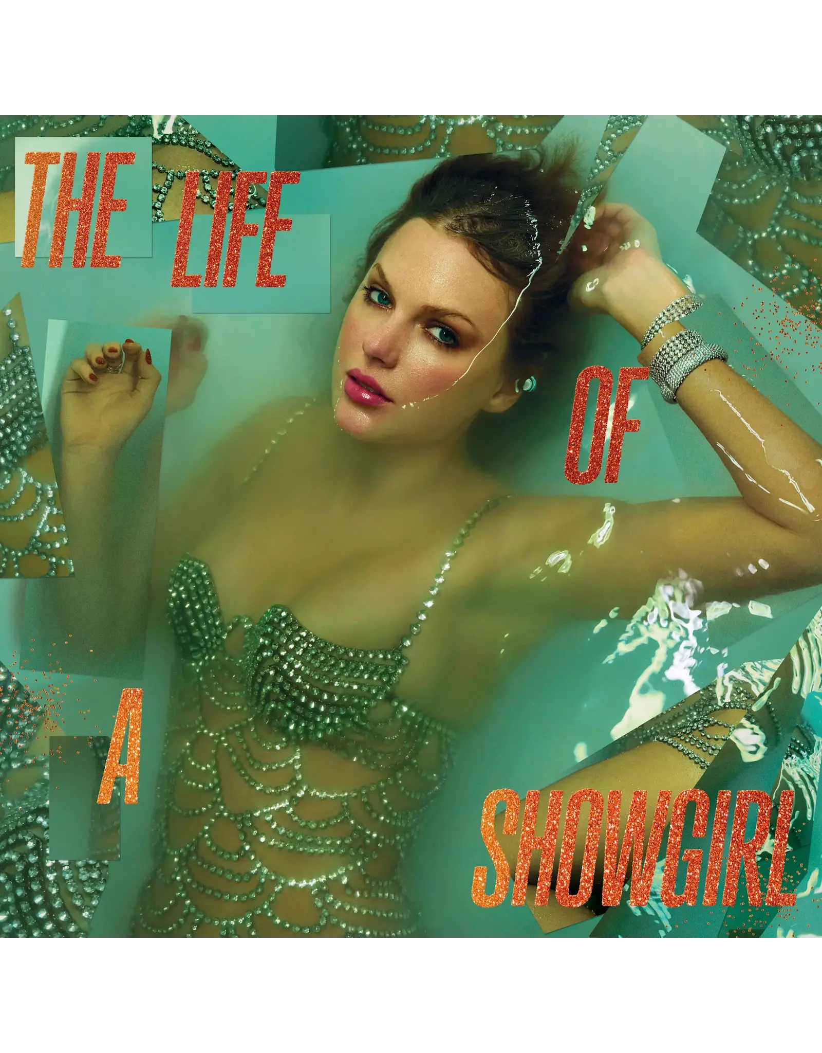 Taylor Swift - The Life Of A Showgirl: Sweat & Vanilla Perfume (Orange Glitter Vinyl)