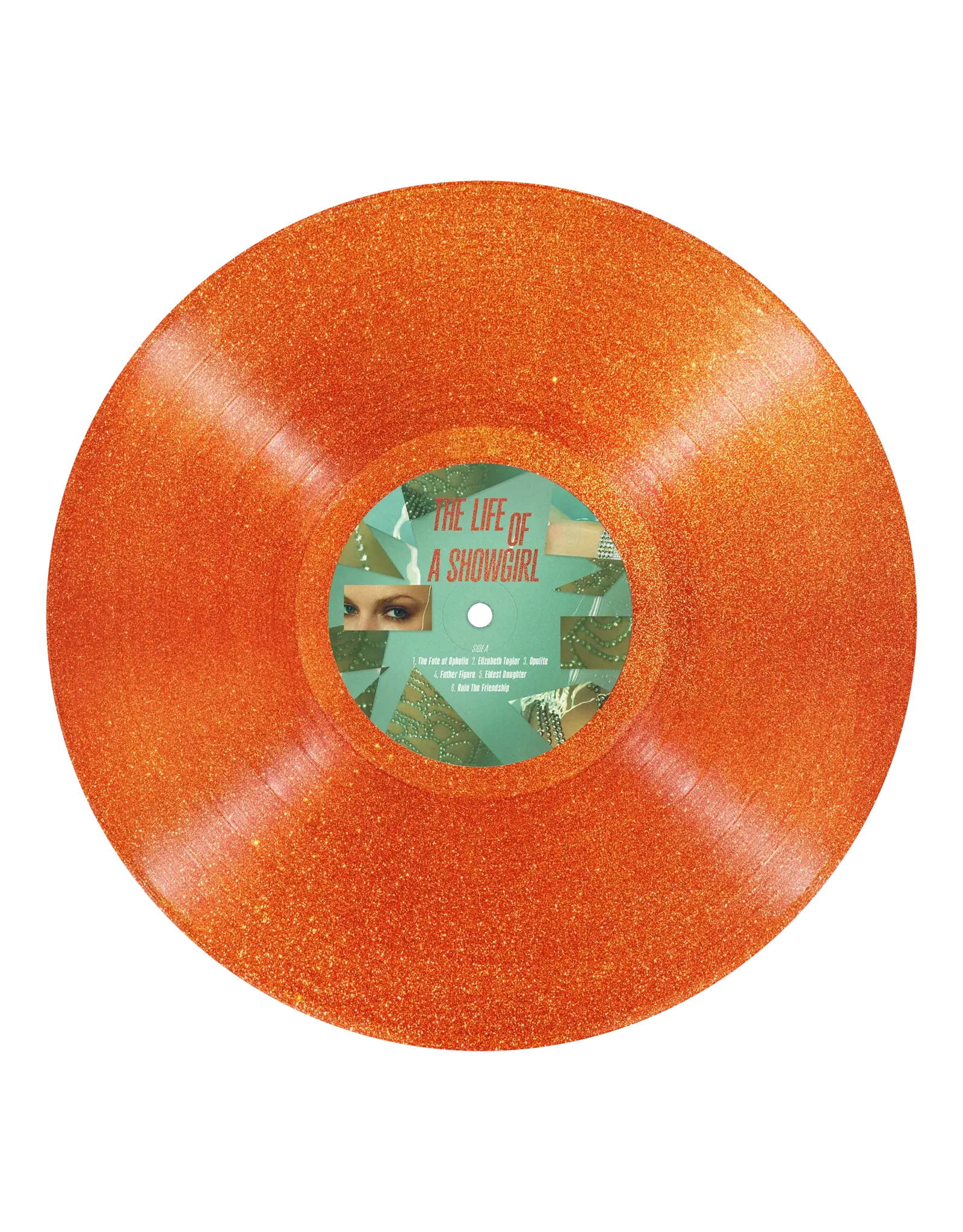 Taylor Swift - The Life Of A Showgirl: Sweat & Vanilla Perfume (Orange Glitter Vinyl)