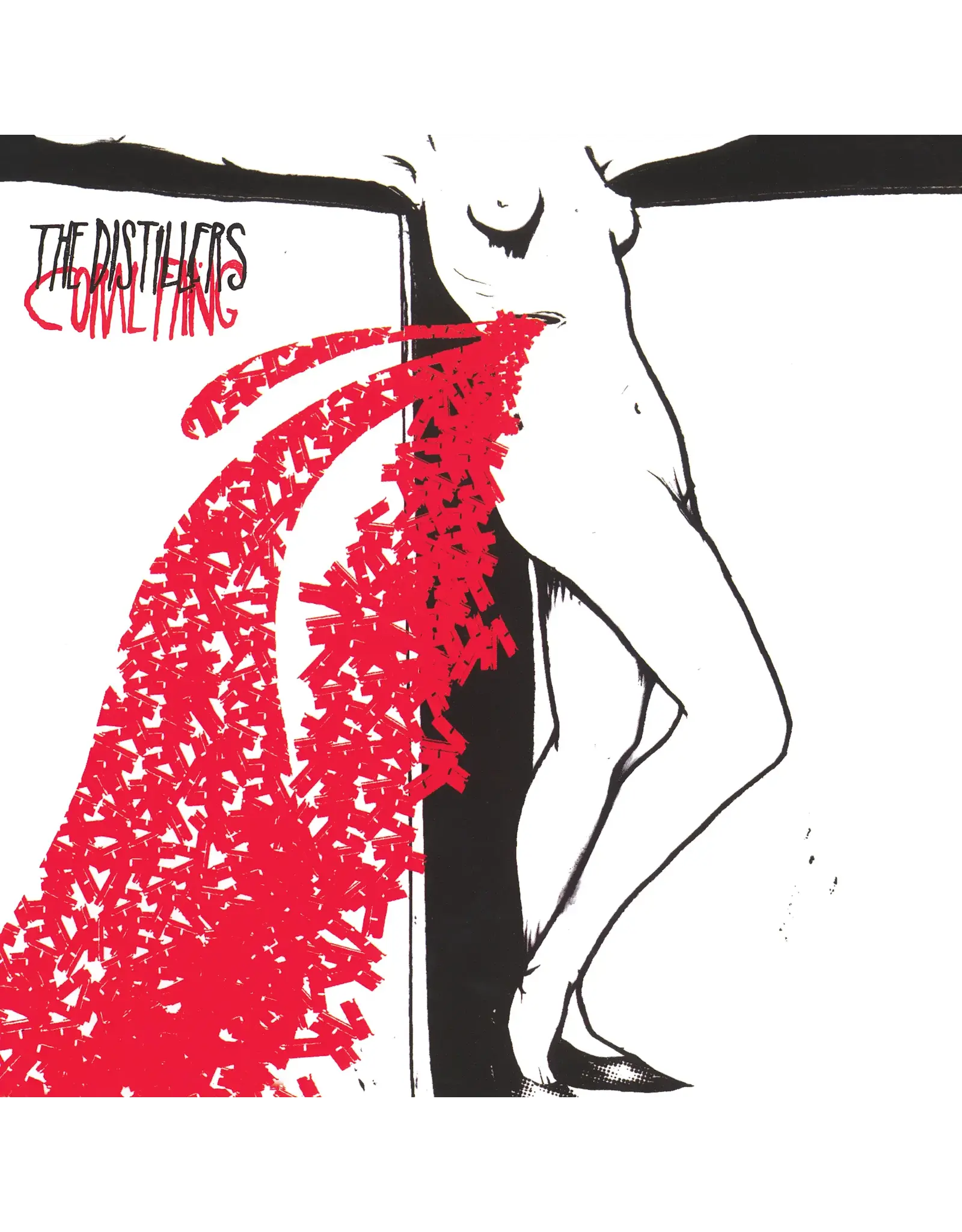 The Distillers - Coral Fang (Rocktober 2025) [Red & Black Splatter Vinyl]