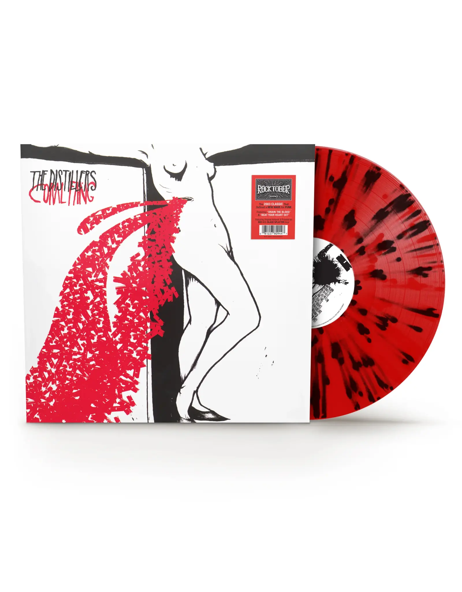 The Distillers - Coral Fang (Rocktober 2025) [Red & Black Splatter Vinyl]