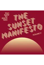 Various - Too Slow To Disco Neo: The Sunset Manifesto Volume 2 (Yellow & Oxblood Vinyl)