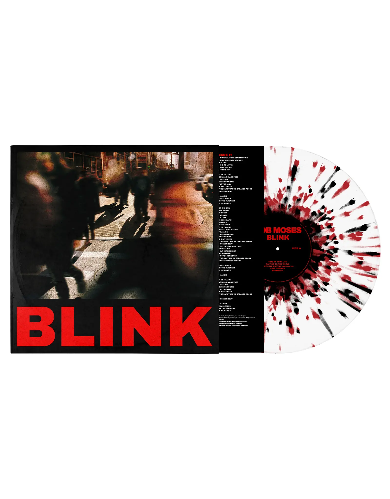 Bob Moses - Blink (Exclusive Red & Black Splatter Vinyl)
