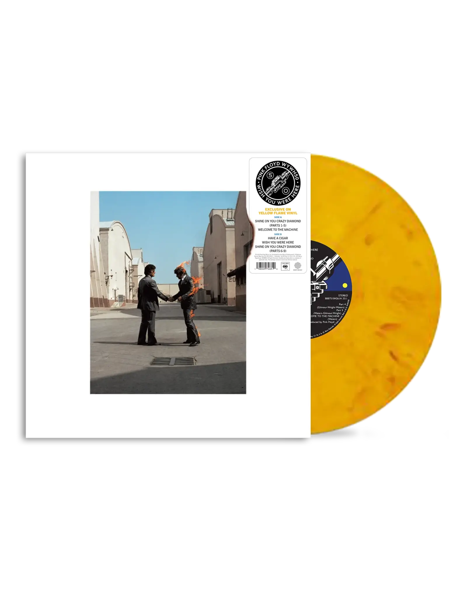 Pink Floyd - Wish You Were Here (50th Anniversary) [Flame Vinyl]