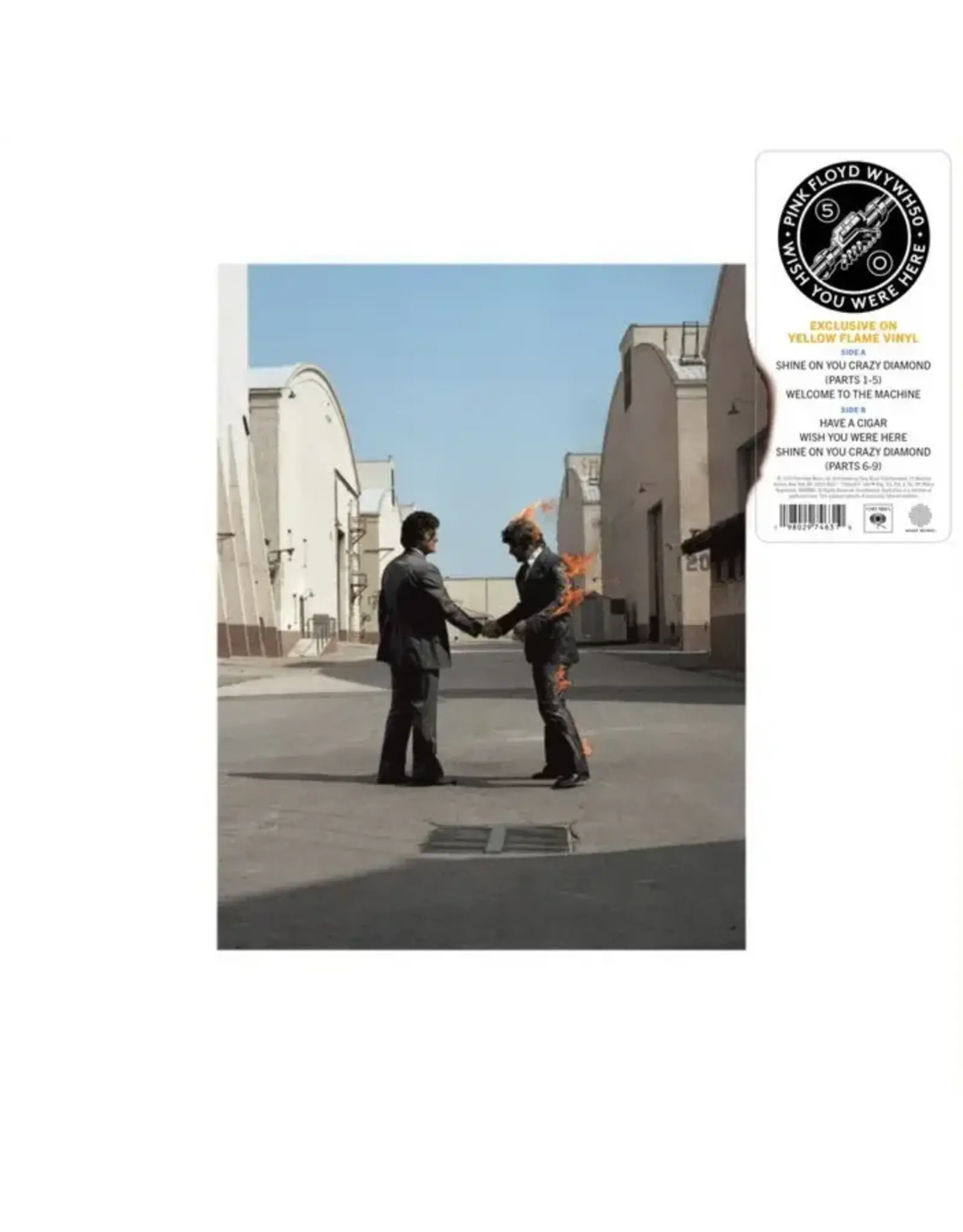 Pink Floyd - Wish You Were Here (50th Anniversary) [Flame Vinyl]