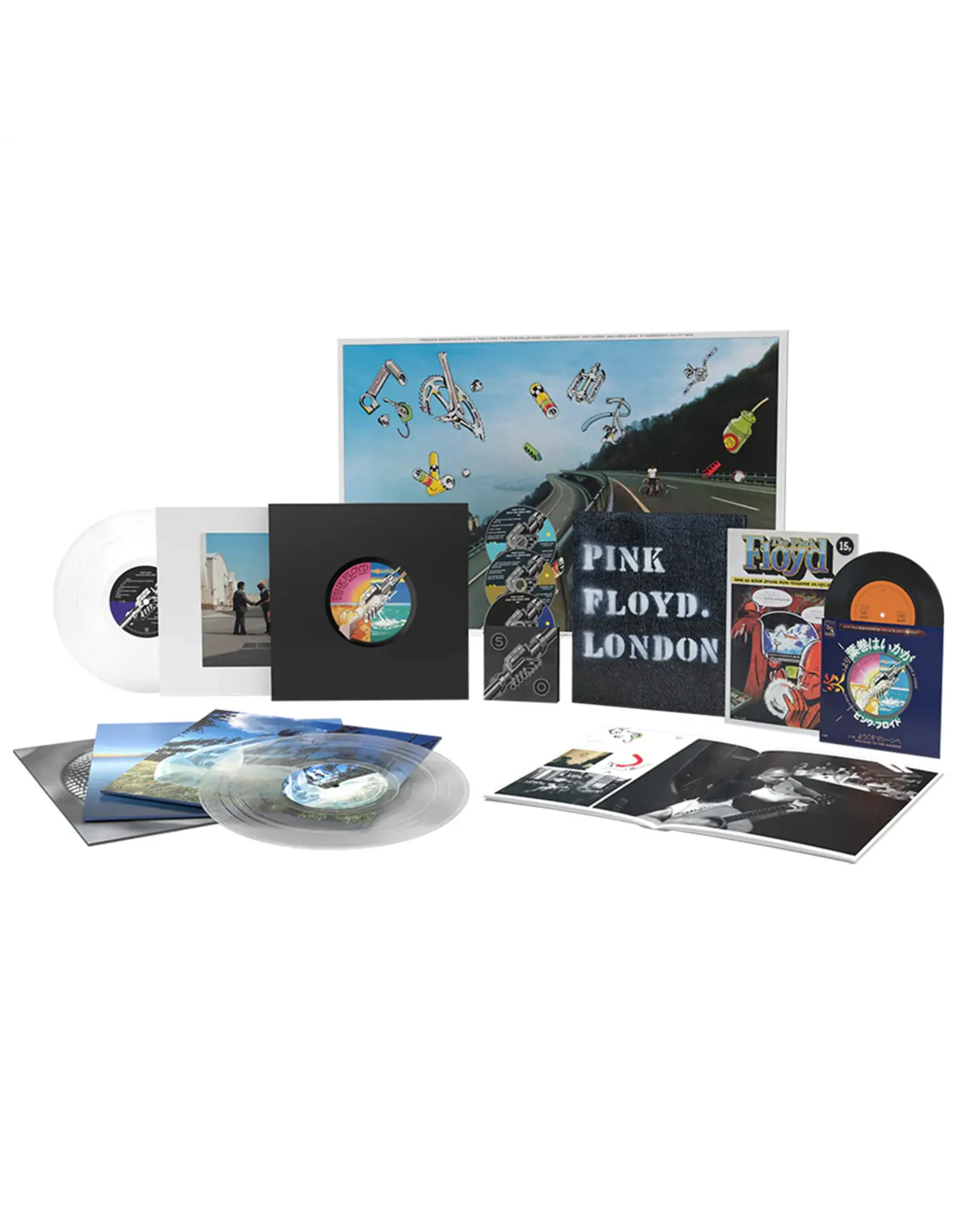 Pink Floyd - Wish You Were Here (4LP Clear Vinyl Box Set)