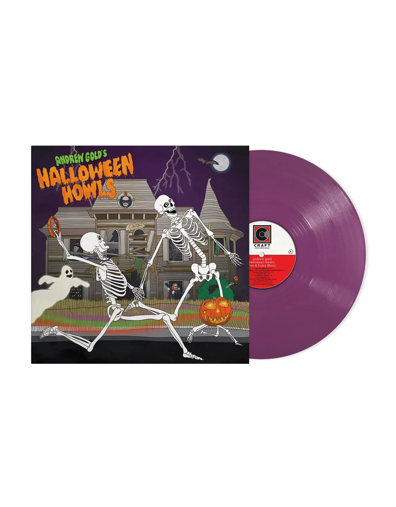 Andrew Gold - Halloween Howls: Fun & Scary Music (Orchid Vinyl)