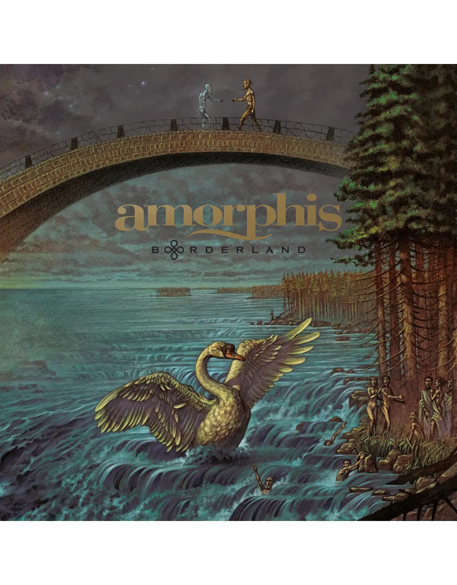 Amorphis - Borderland (Exclusive Green and Blue Marble Vinyl)