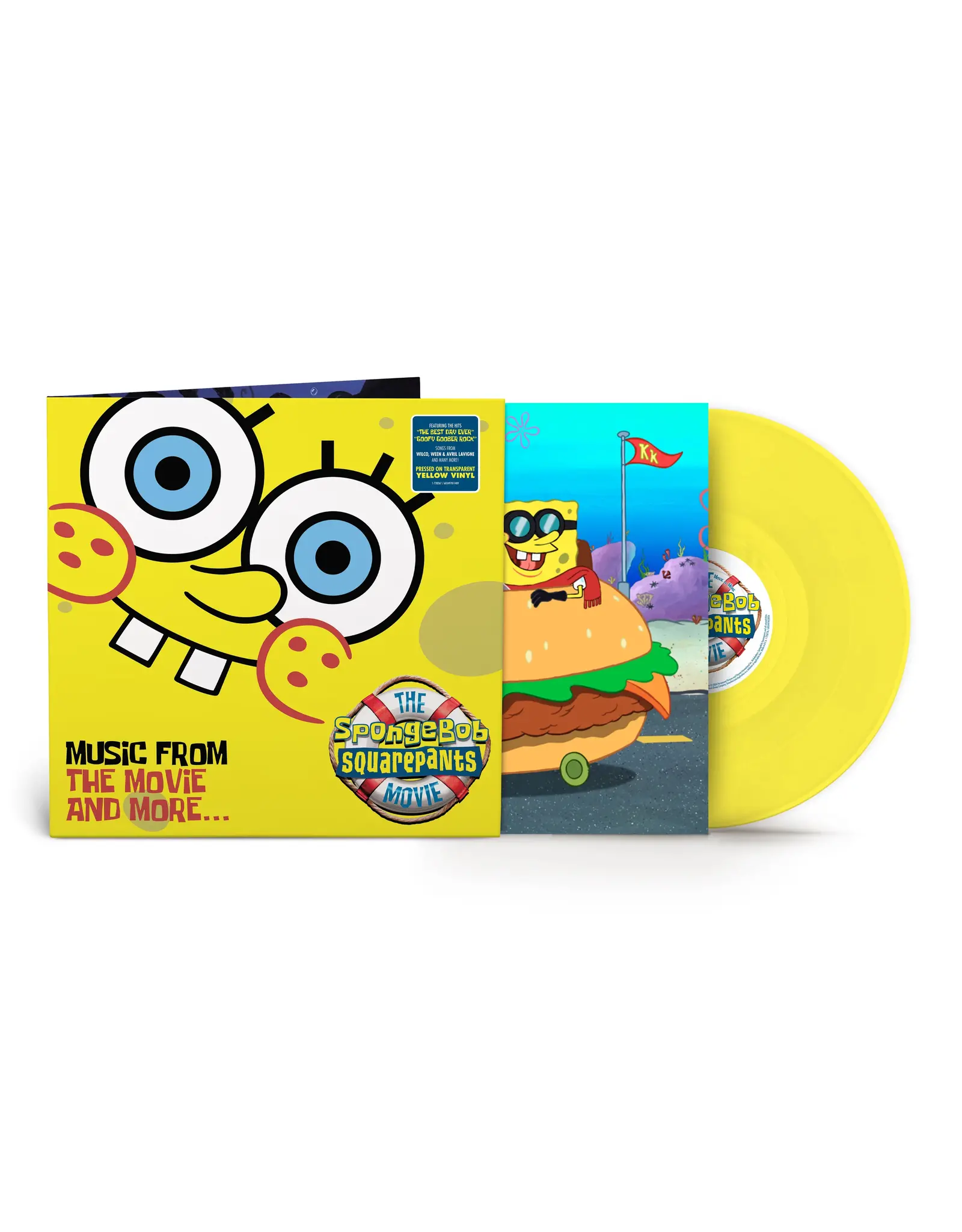 Various - The Spongebob Squarepants Movie: Music & More (Yellow Vinyl)