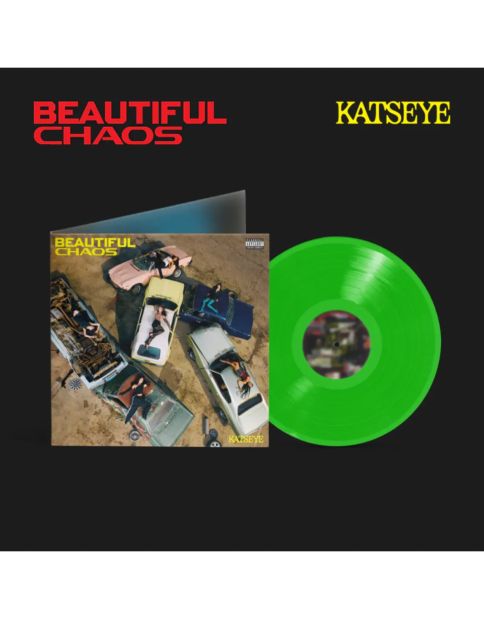 KATSEYE - Beautiful Chaos (Neon Lime Vinyl)