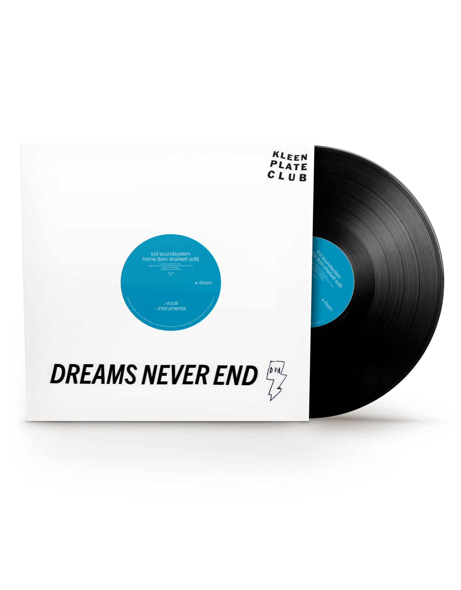 LCD Soundsystem - Home (Tom Sharkett Edit) [12" Single]