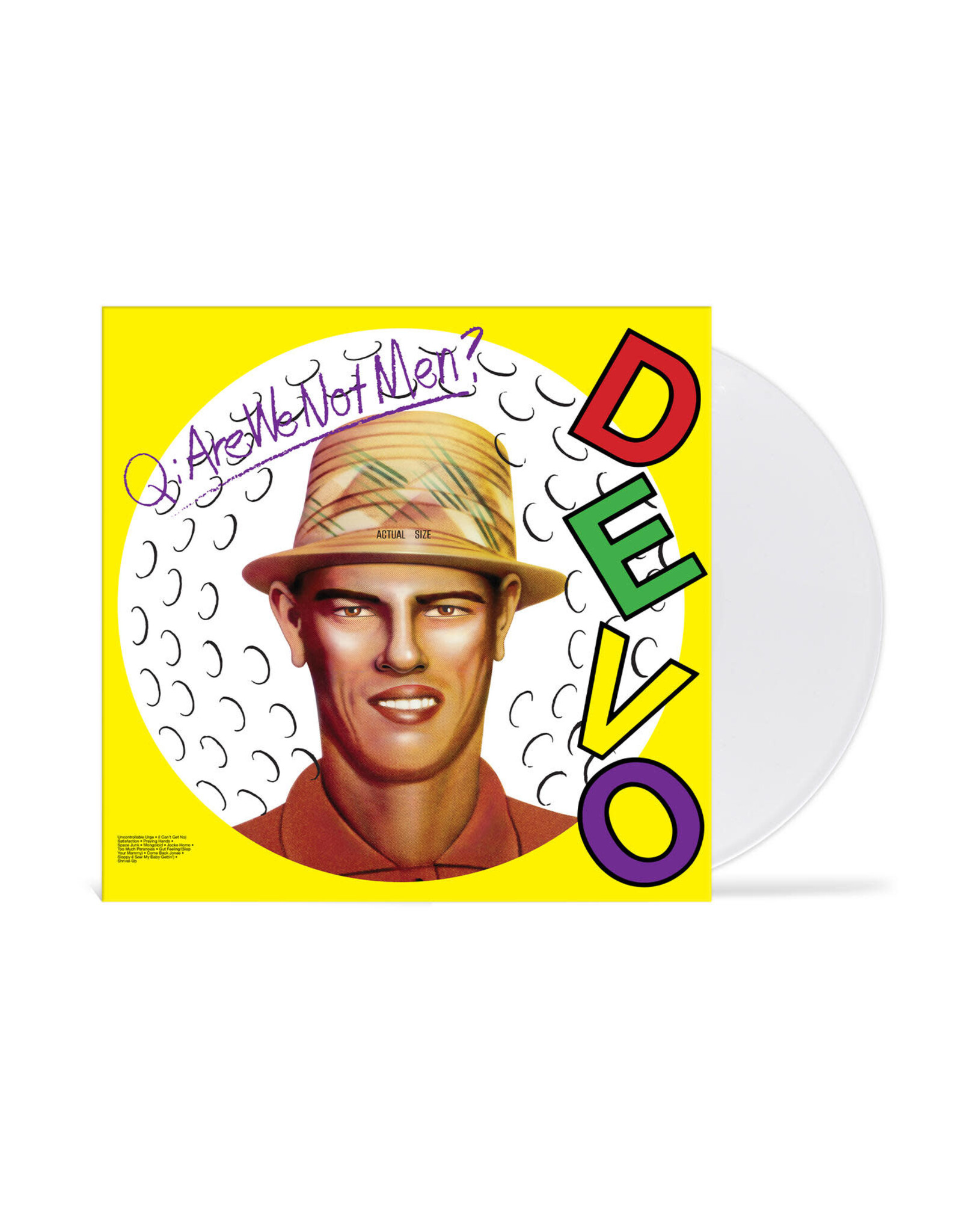 DEVO - Q: Are We Not Men? A: We Are DEVO! (Golfball White Vinyl)