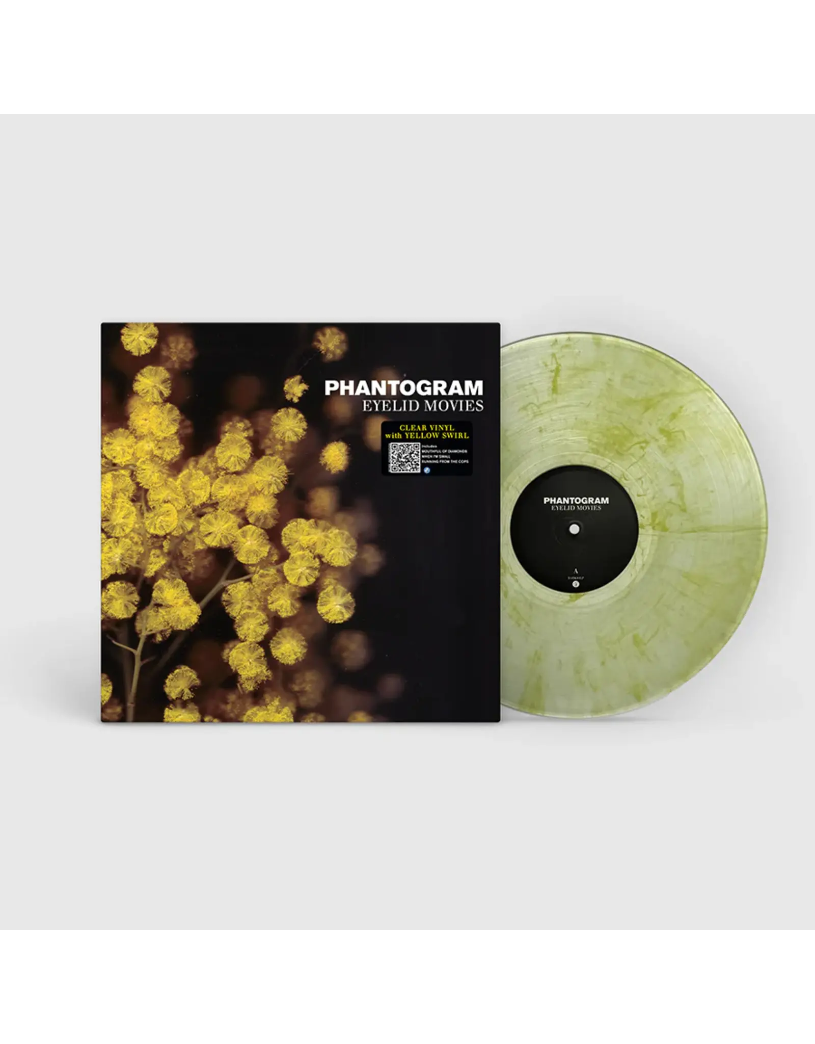 Phantogram - Eyelid Movies (Yellow Swirl Vinyl)