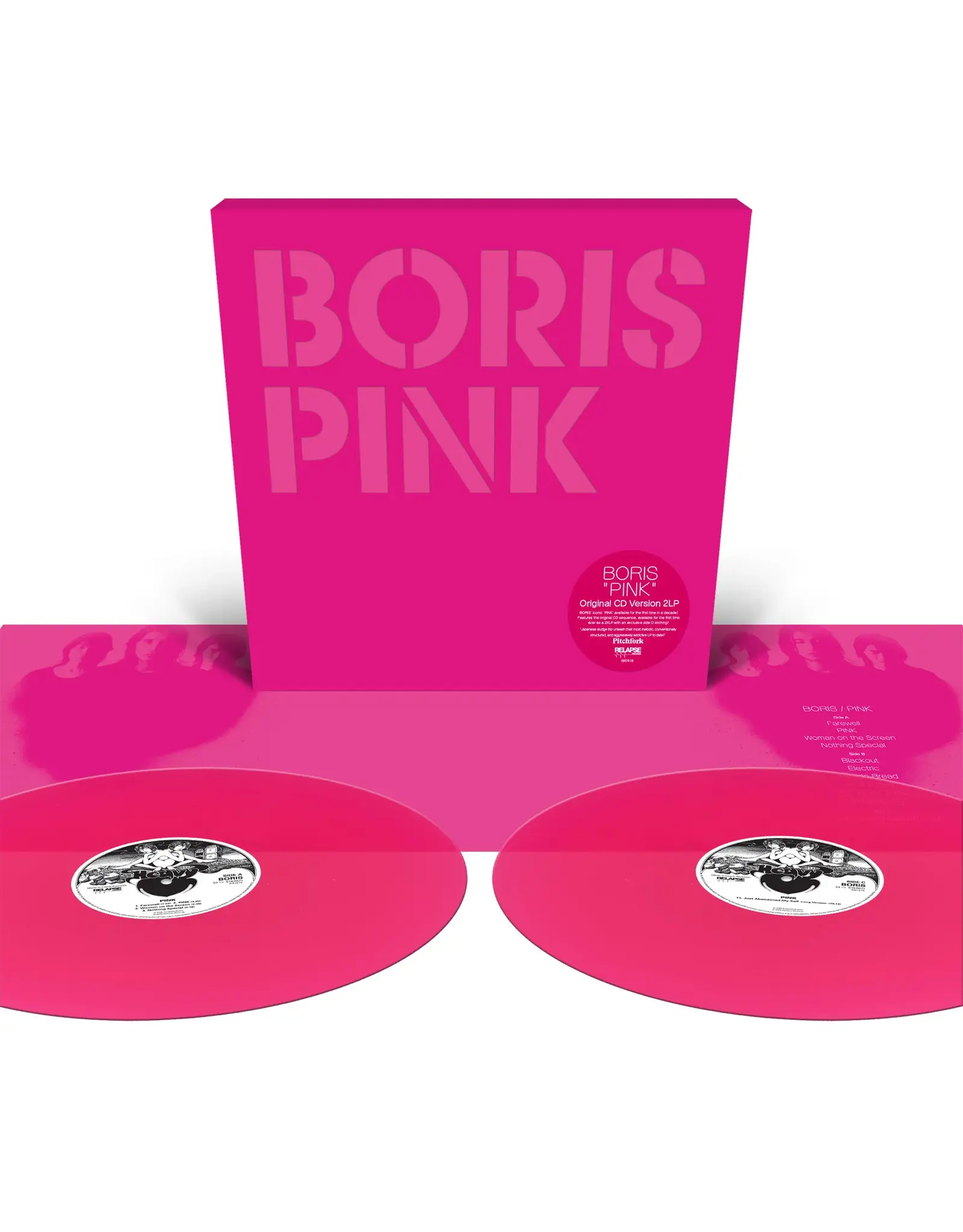 Boris - Pink (20th Anniversary) [Magenta Vinyl]