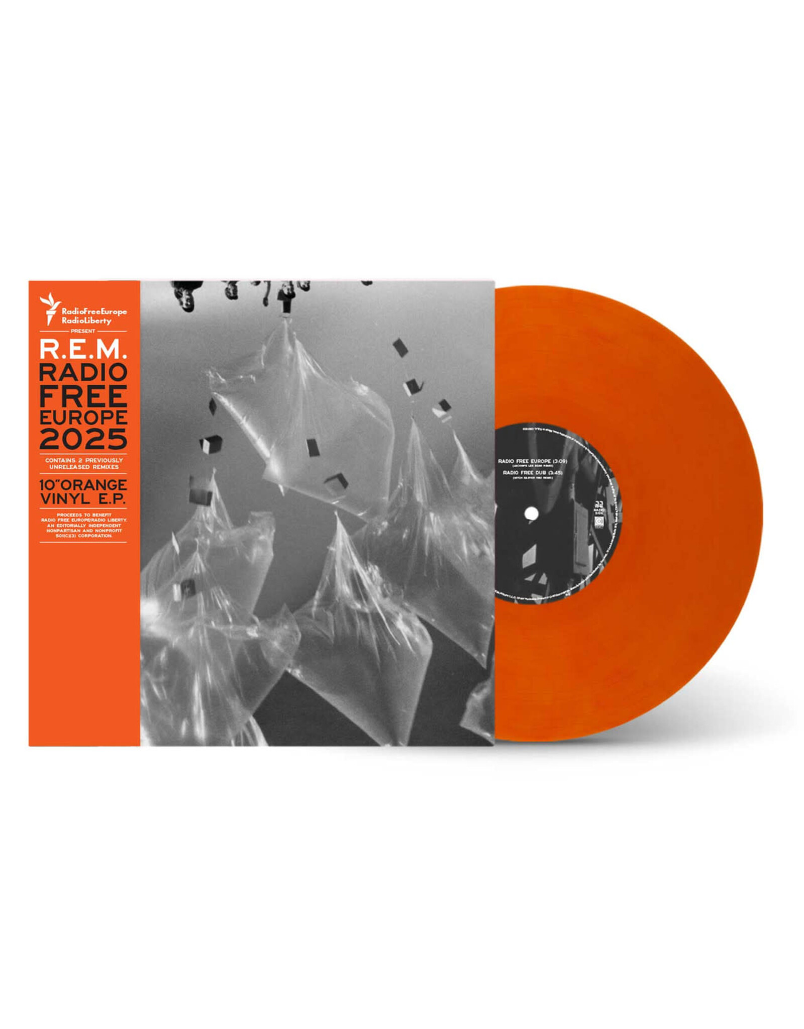 R.E.M. - Radio Free Europe E.P. [Exclusive Orange 10" Vinyl]