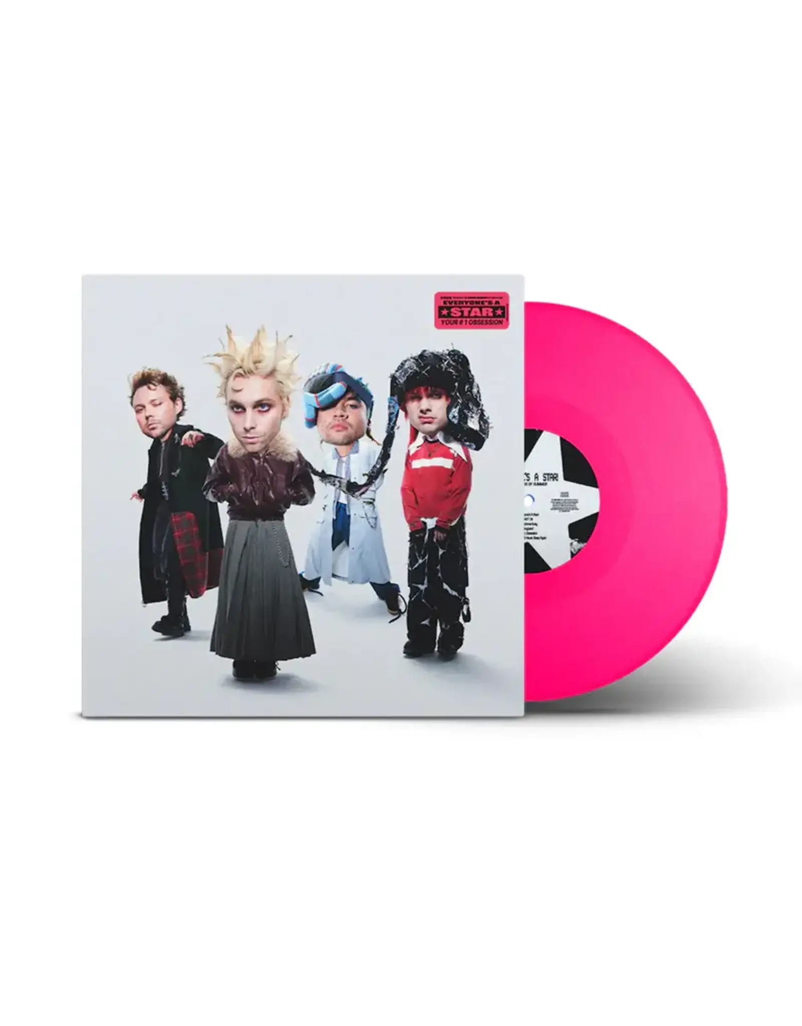 5 Seconds Of Summer - Everyone's A Star! (Neon Pink Glitter Vinyl)