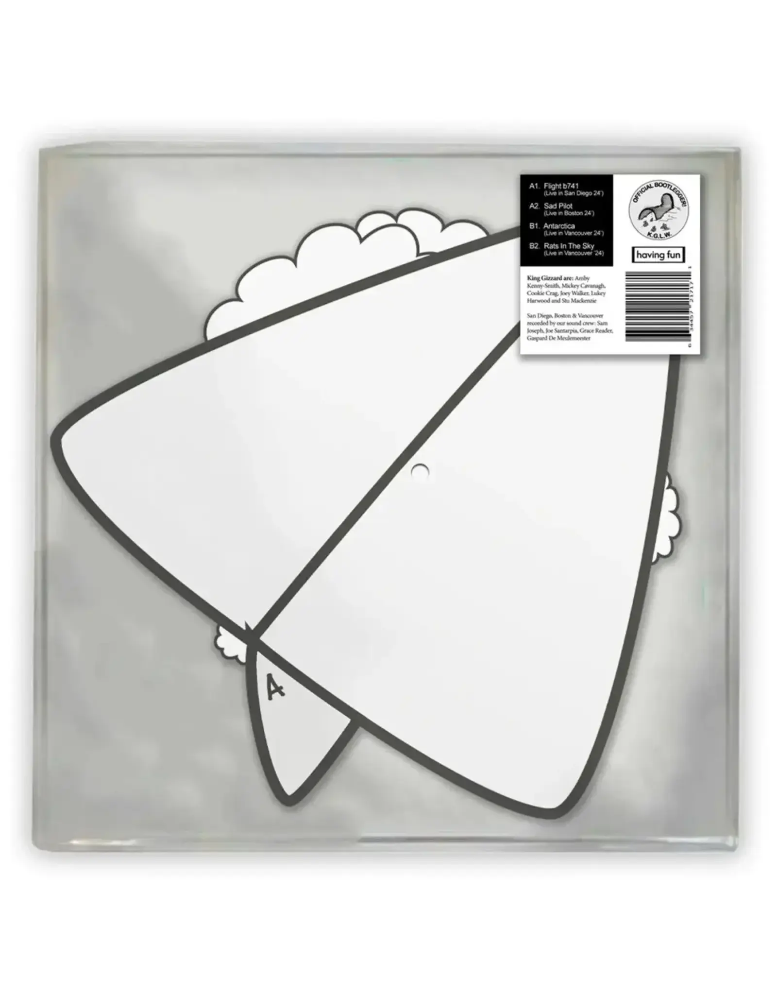King Gizzard & The Lizard Wizard - Live In '24 (RSD Black Friday) [Paper Airplane Picture Disc]