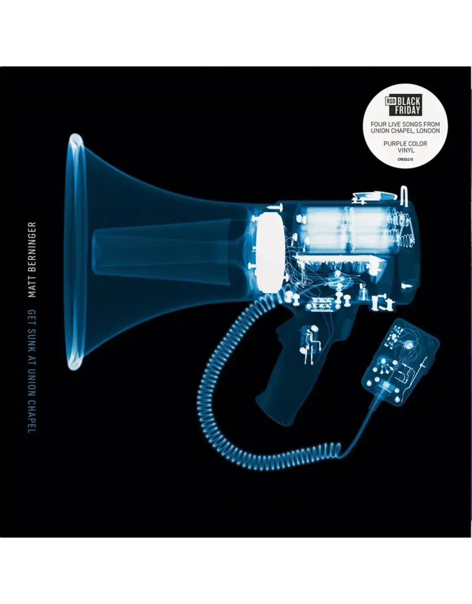 Matt Berninger - Get Sunk At The Union Chapel: Live (Exclusive 10" Purple Vinyl)