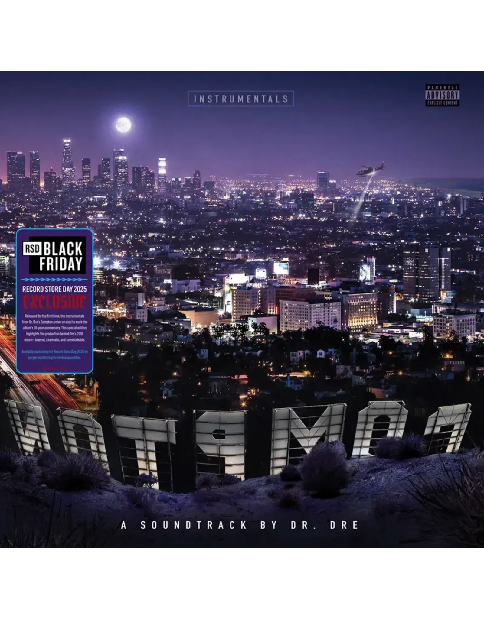 Dr. Dre - Compton: Instrumentals (RSD Black Friday) [Purple Marble Vinyl]