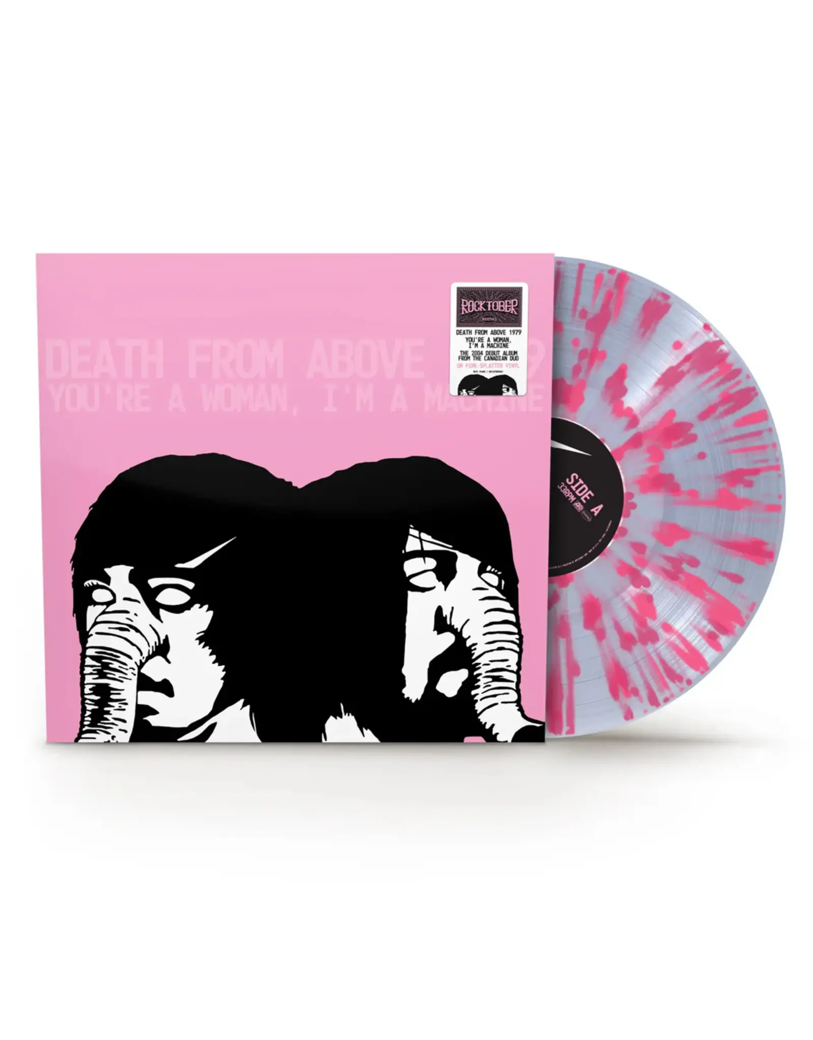 Death From Above 1979 - You're A Woman, I'm A Machine (Pink Splatter Vinyl)