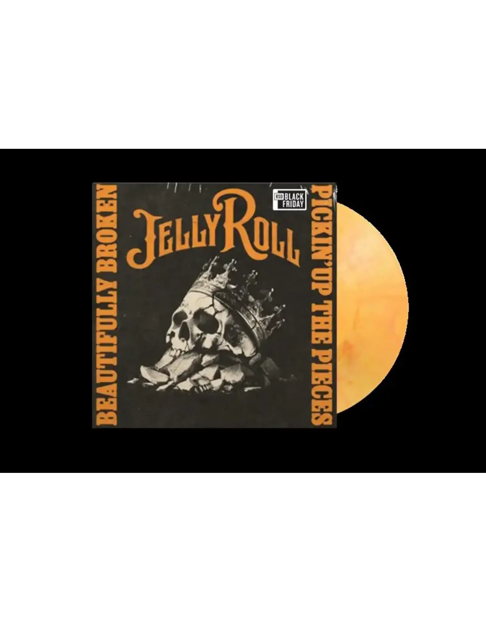 Jelly Roll - Beautifully Broken: Pickin' Up The Pieces (RSD Black Friday) [Tequila Sunrise Vinyl]