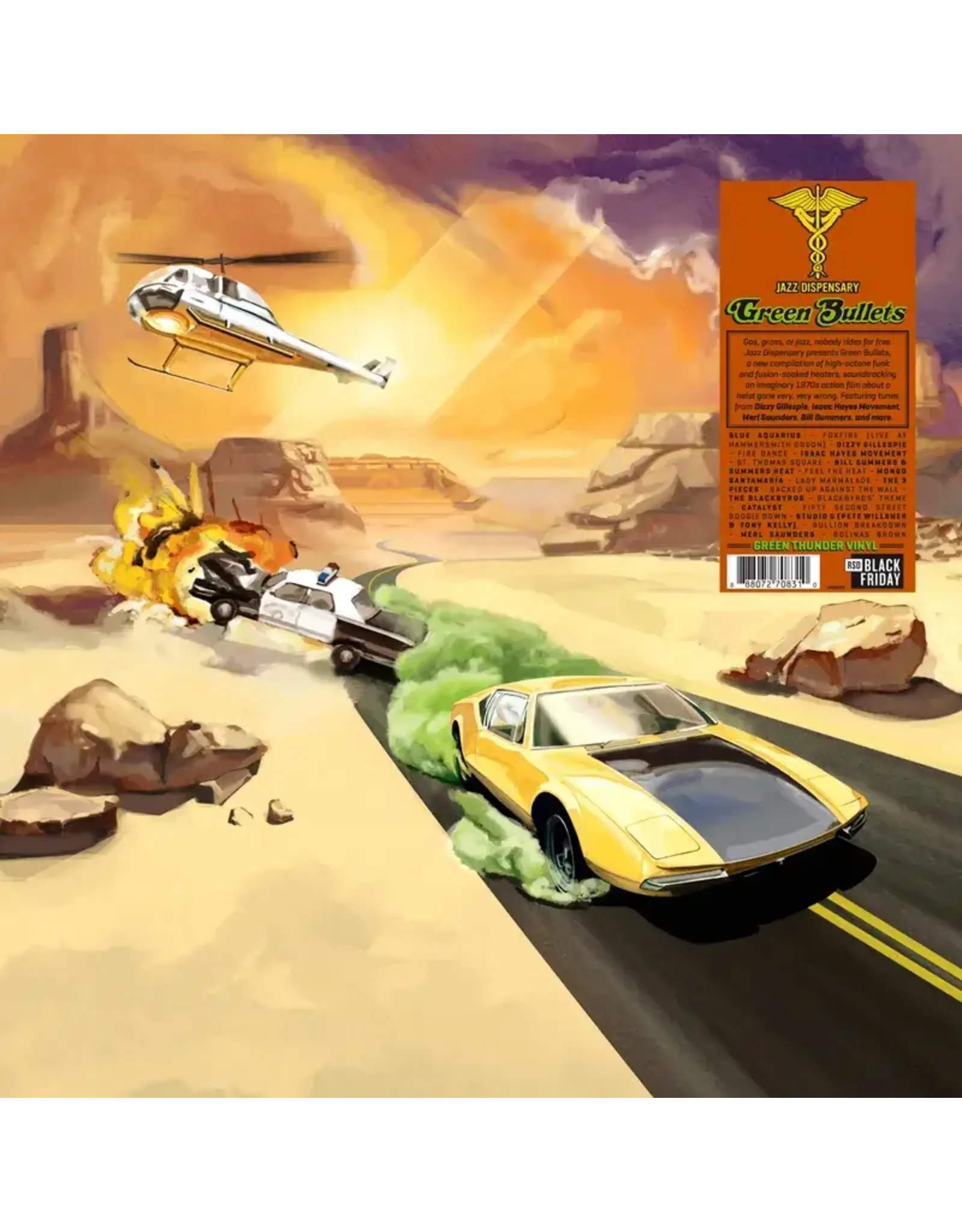 Various - Jazz Dispensary: Green Bullets (Exclusive Green Thunder Vinyl)